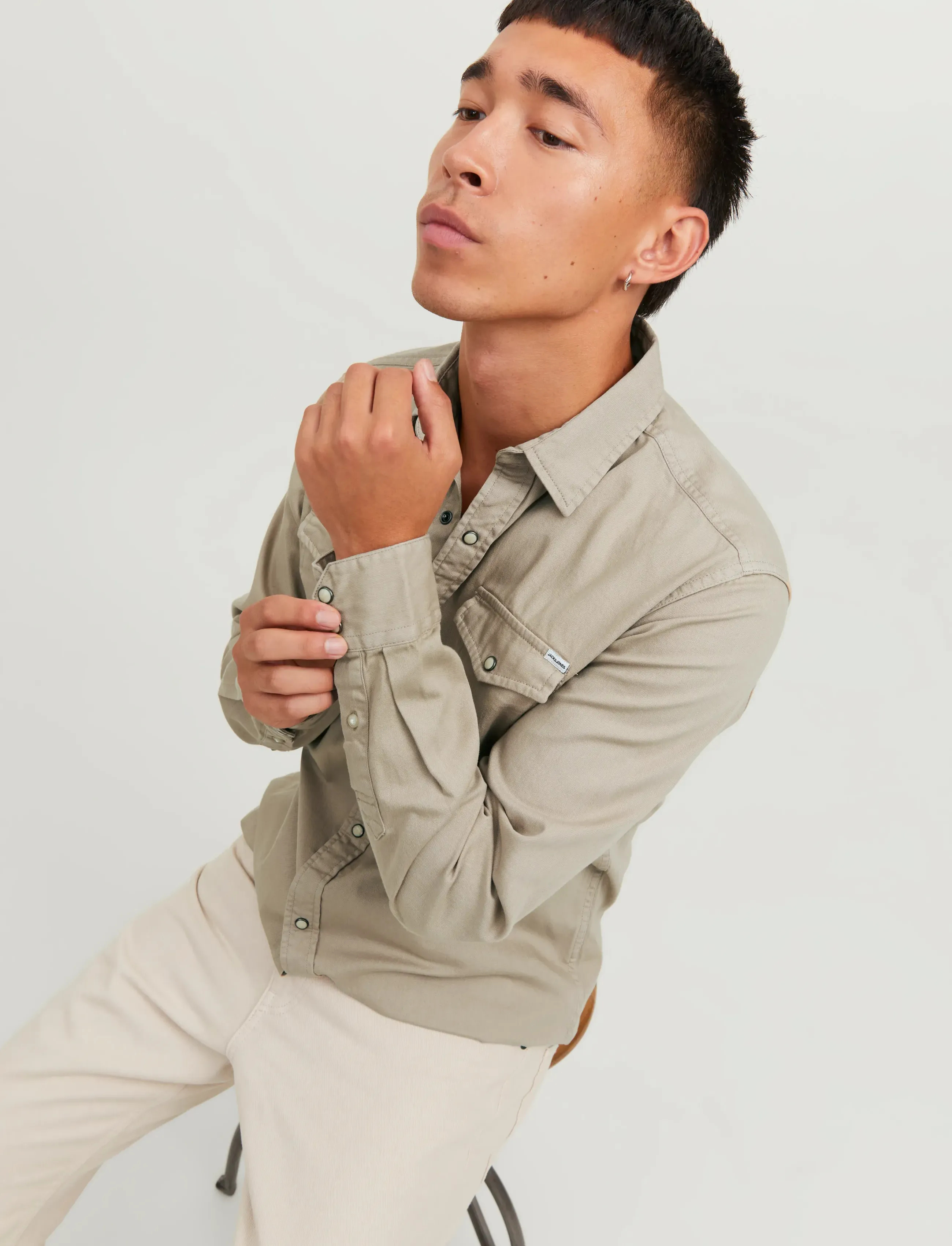 JACK & JONES Jjesheridan Shirt L/S Noos casual skjortor herr – bild 6