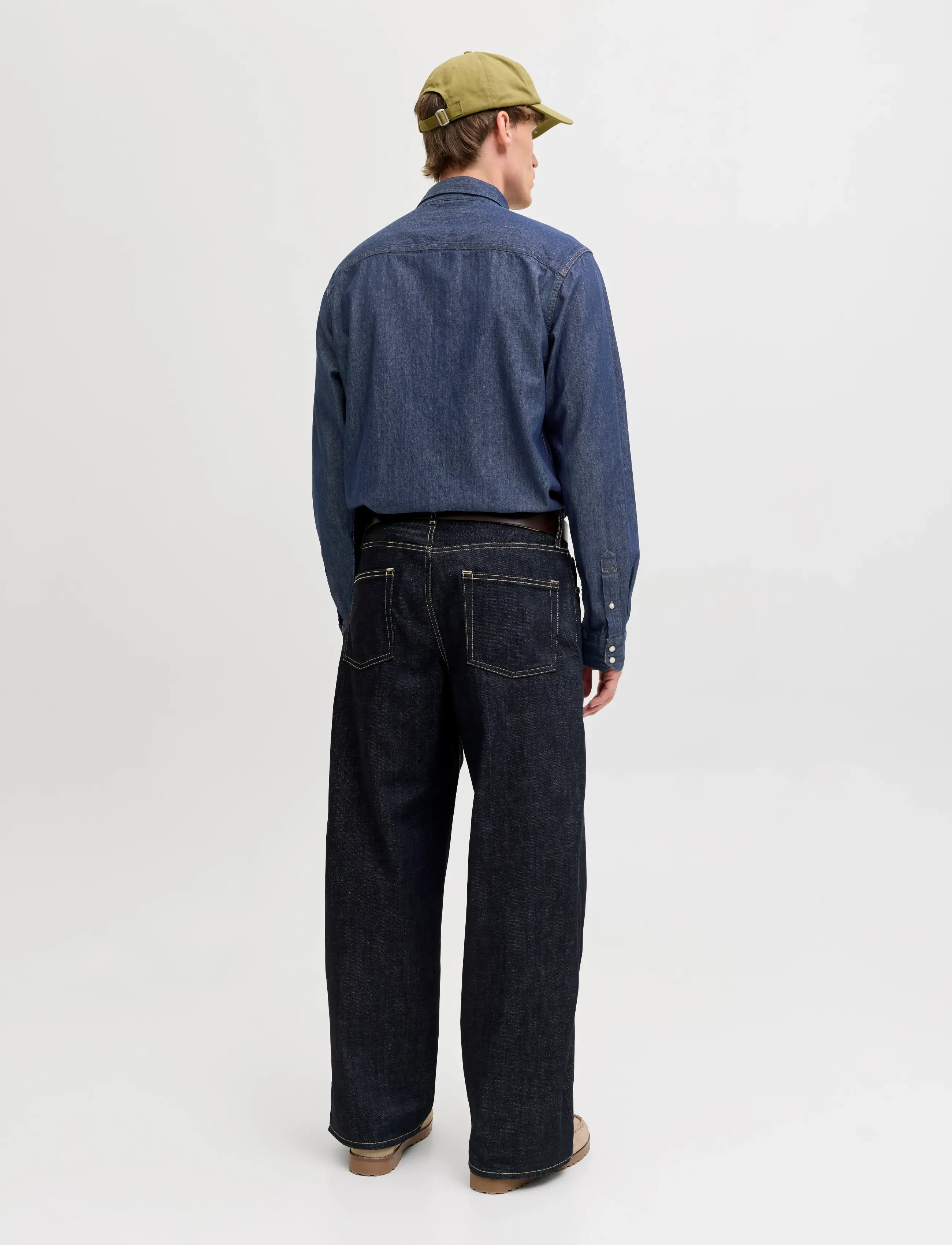 Jack & Jones - JJESHERIDAN SHIRT L/S NOOS - denimskjorter - dark denim - 2