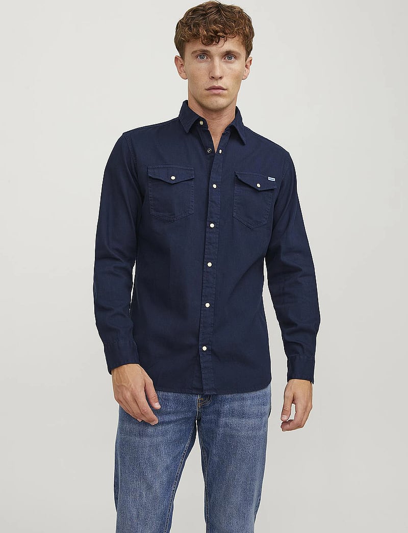 Jack Jones Jjesheridan Shirt L/s Noos (JJ12138115) Denim Shirts
