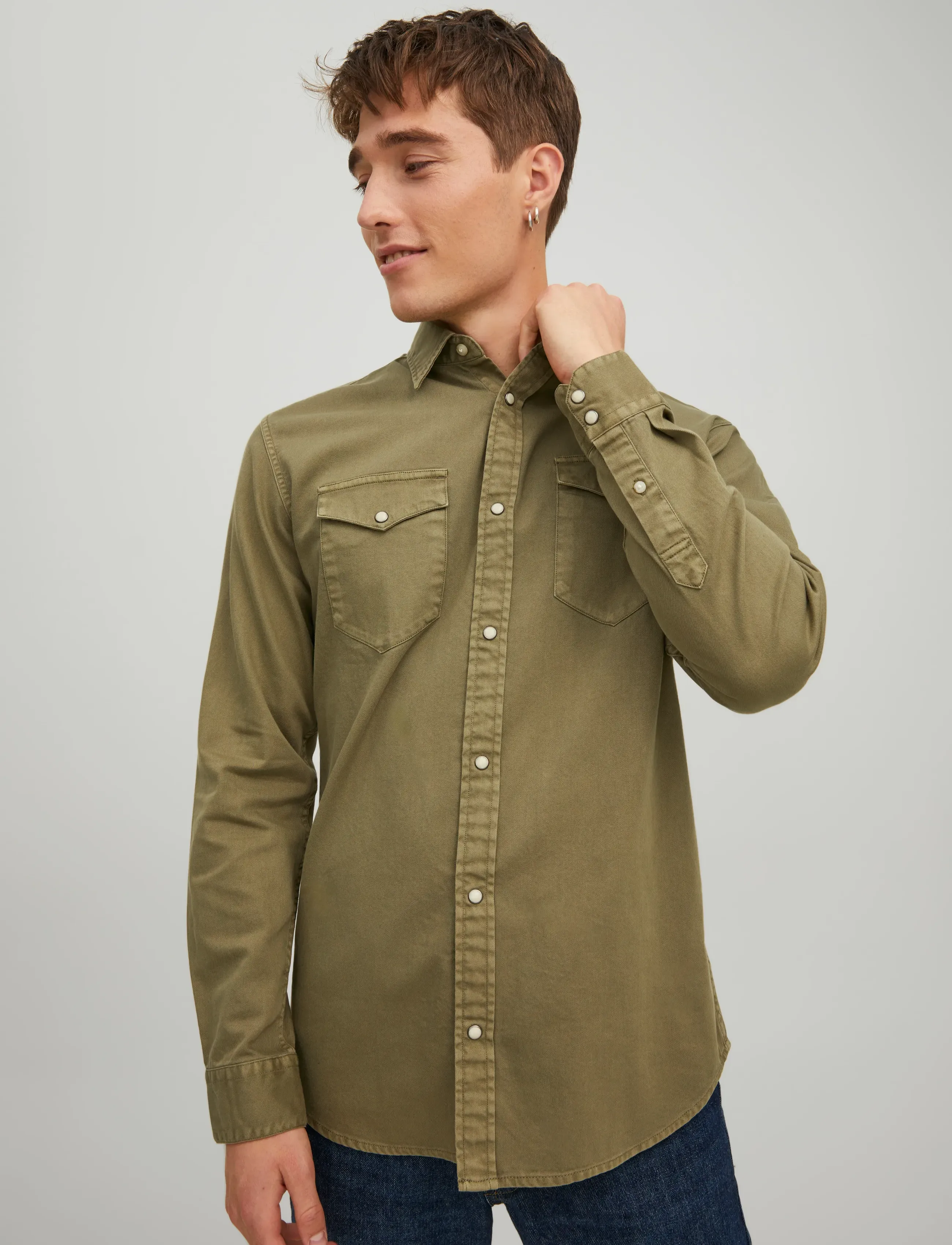 JACK & JONES Jjesheridan Shirt L/S Noos casual skjortor herr – bild 5