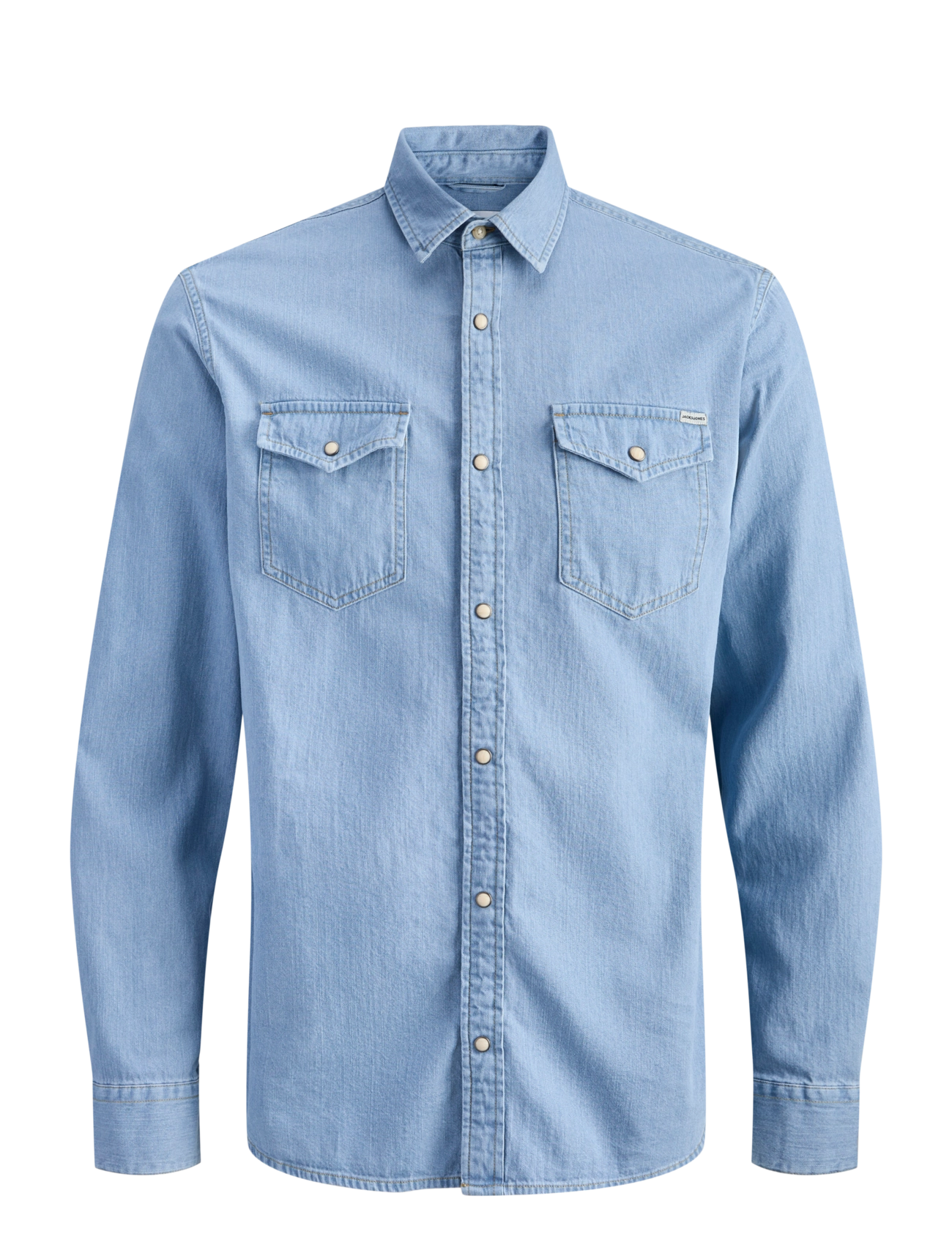 Jack & Jones - JJESHERIDAN SHIRT L/S NOOS - denim shirts - light blue denim - 1