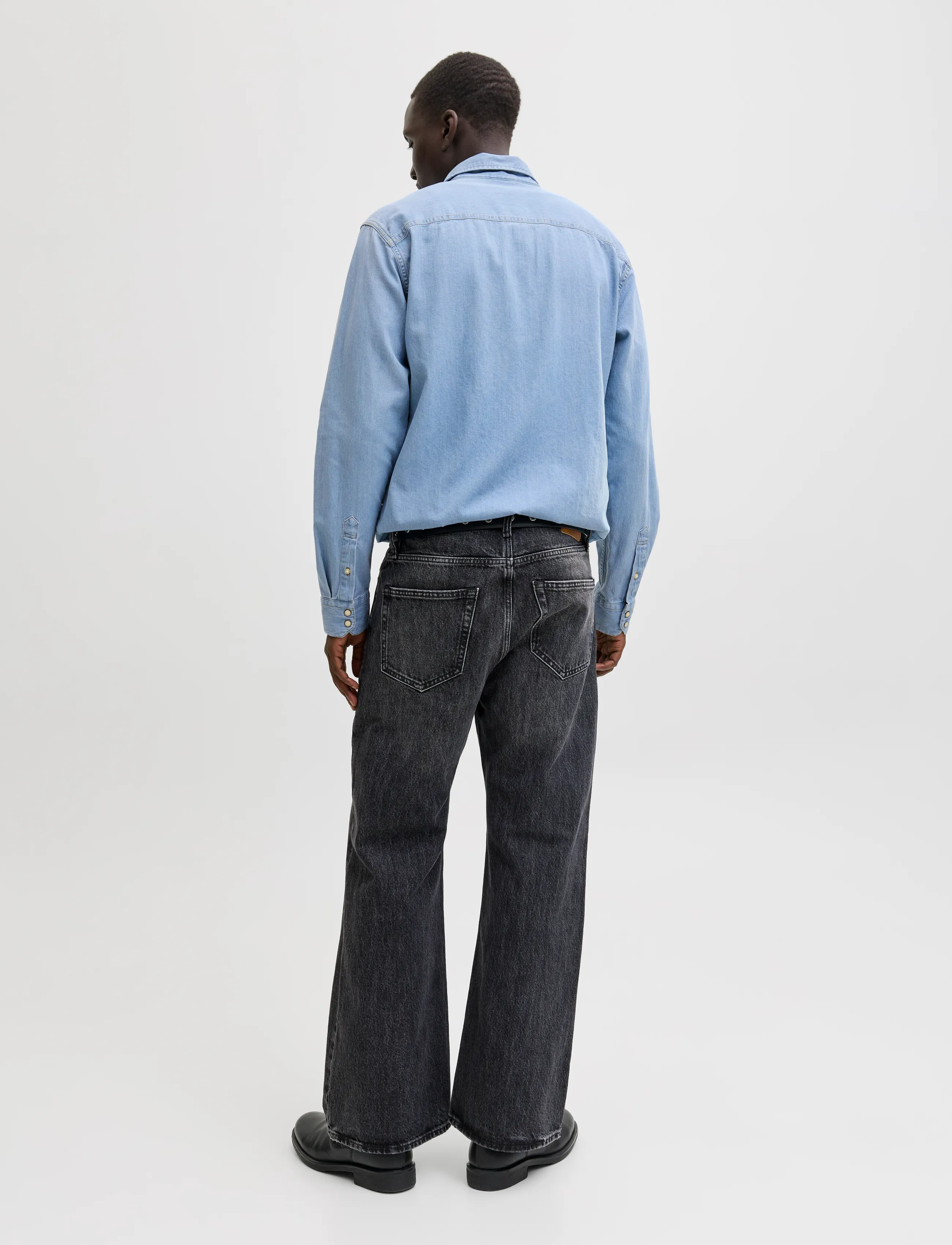 Jack & Jones - JJESHERIDAN SHIRT L/S NOOS - denim shirts - light blue denim - 3