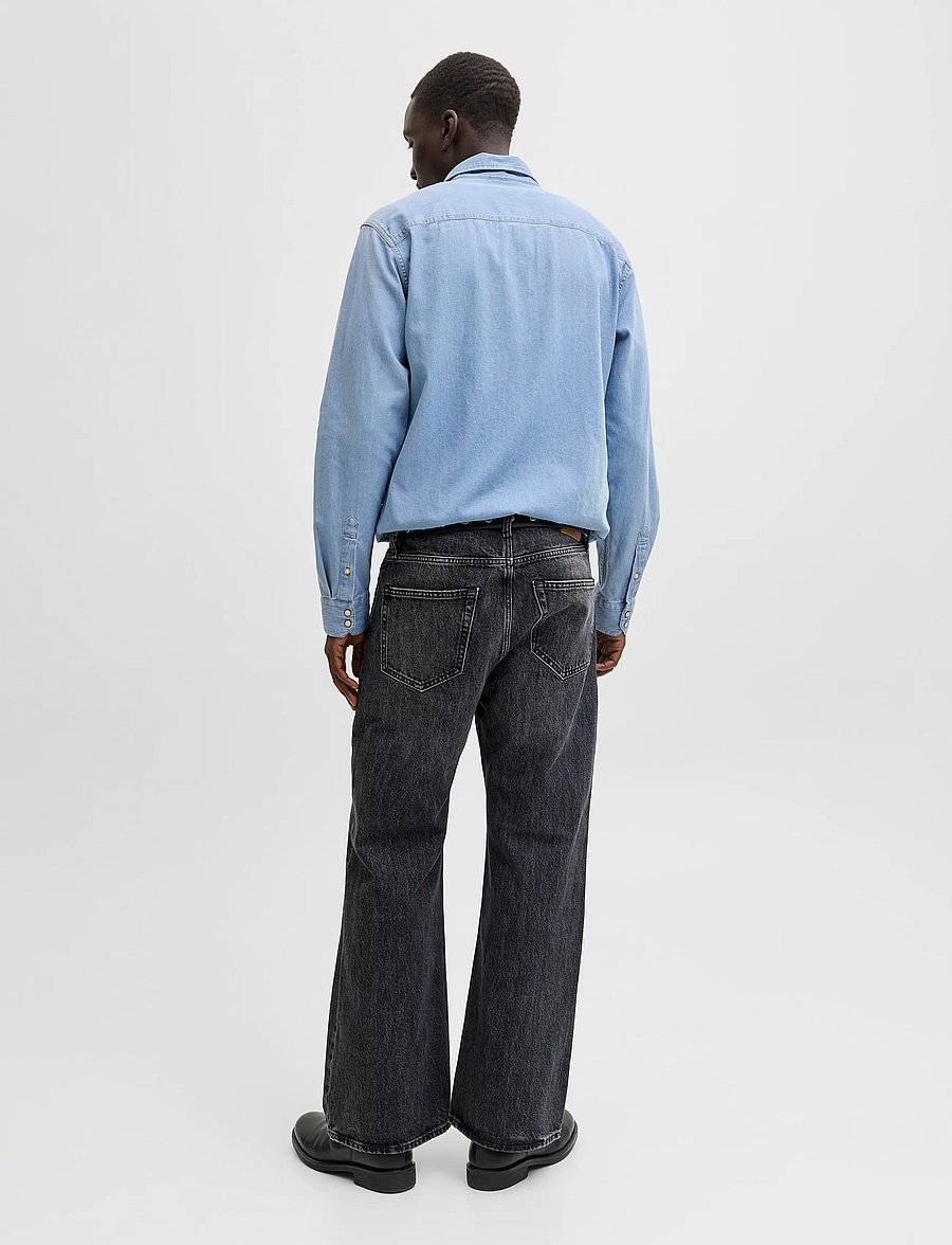 Jack & Jones - JJESHERIDAN SHIRT L/S NOOS - denim shirts - light blue denim - 3