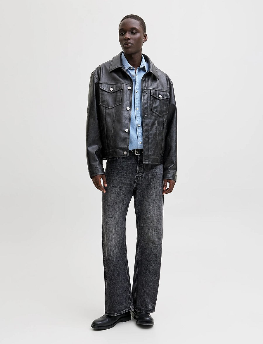 Jack & Jones - JJESHERIDAN SHIRT L/S NOOS - denim shirts - light blue denim - 4