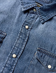 Jack & Jones - JJESHERIDAN SHIRT L/S NOOS - jeansskjortor - medium blue denim - 4
