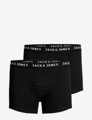Jack & Jones - JACJON TRUNKS 2 PACK NOOS - zemākās cenas - black - 0