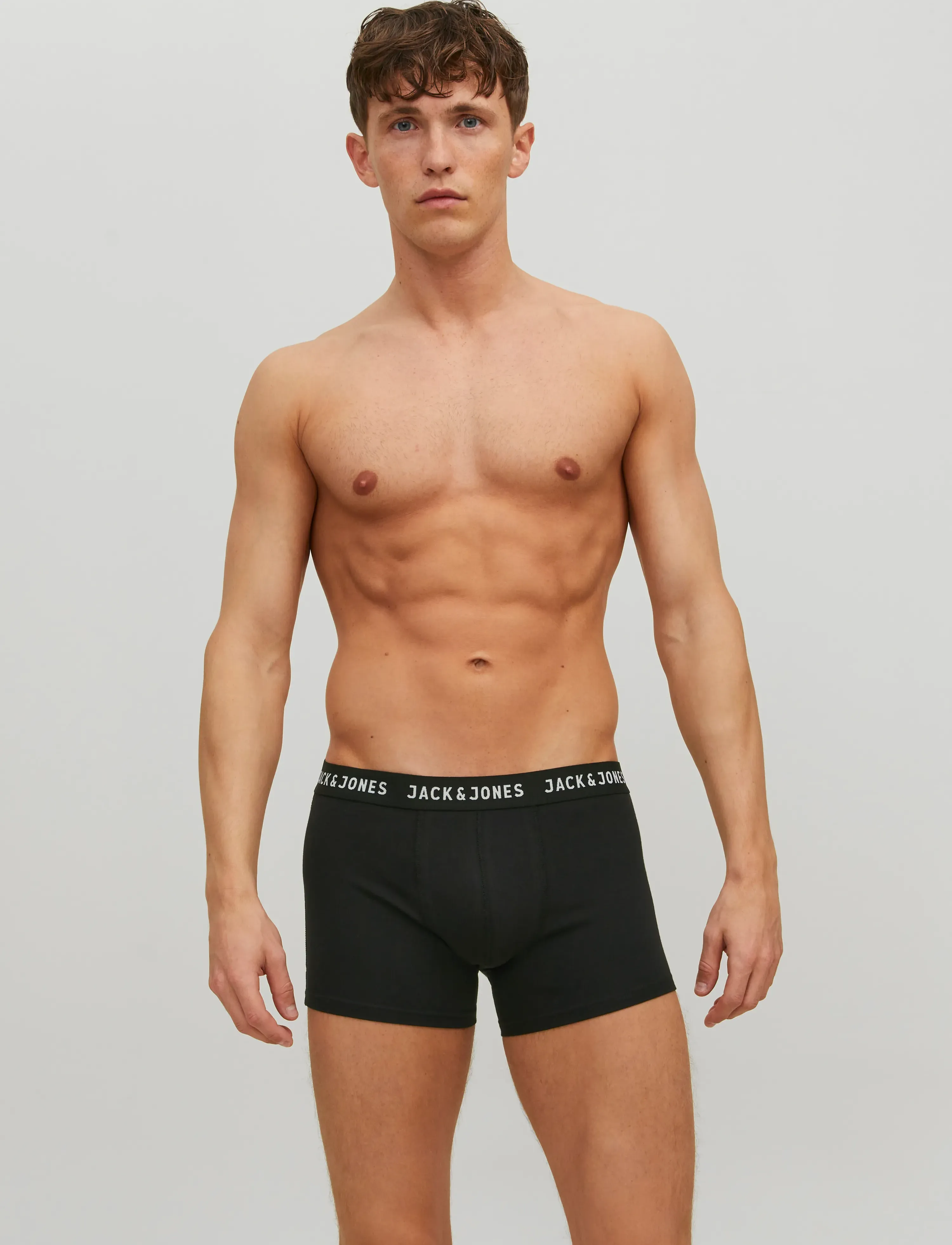 Jack & Jones Jacjon Trunks 2 Pack Noos, XXL, Black, Undertøj > Boksere, Herre