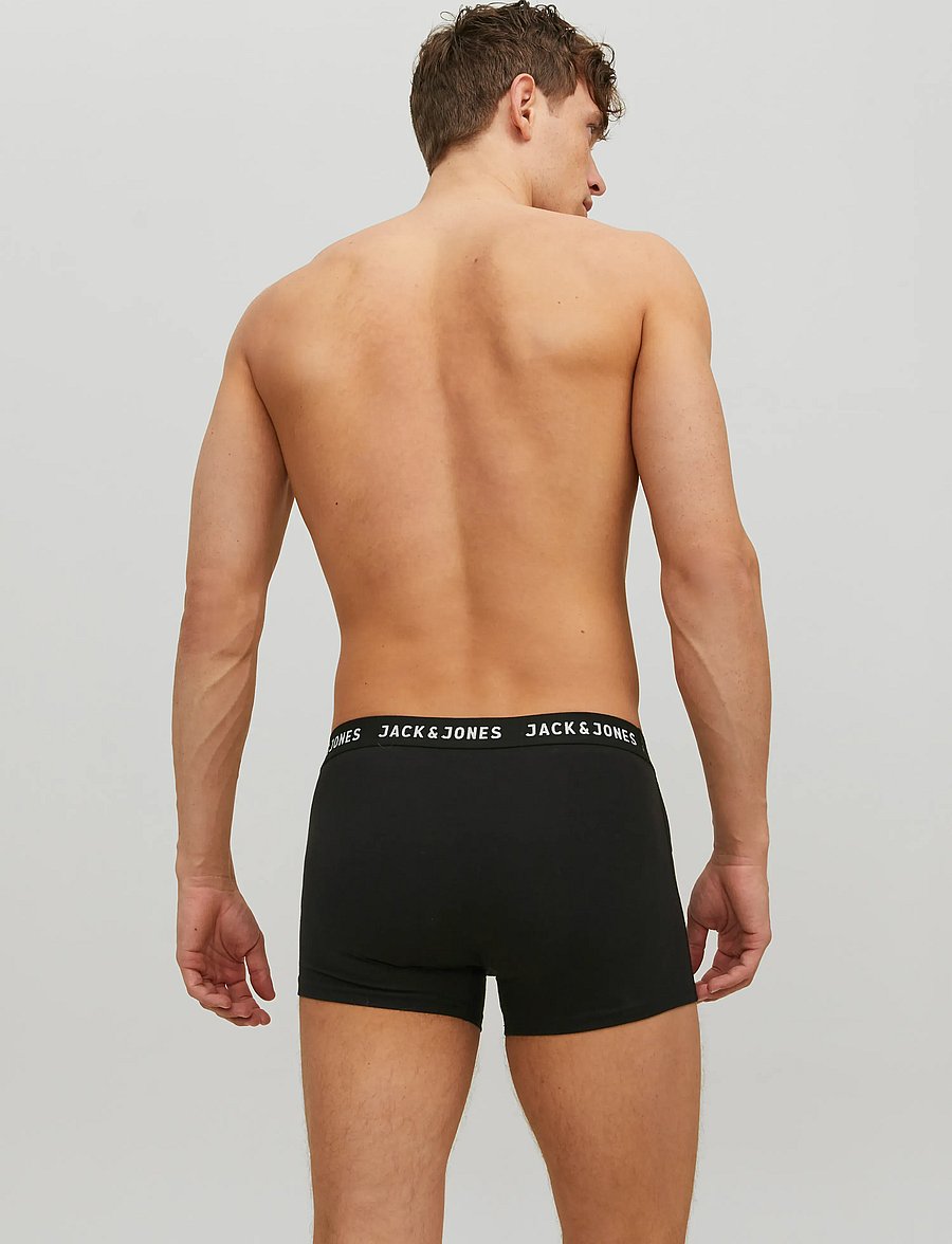 Jack & Jones - JACJON TRUNKS 2 PACK NOOS - unterhosen im multipack - black - 3