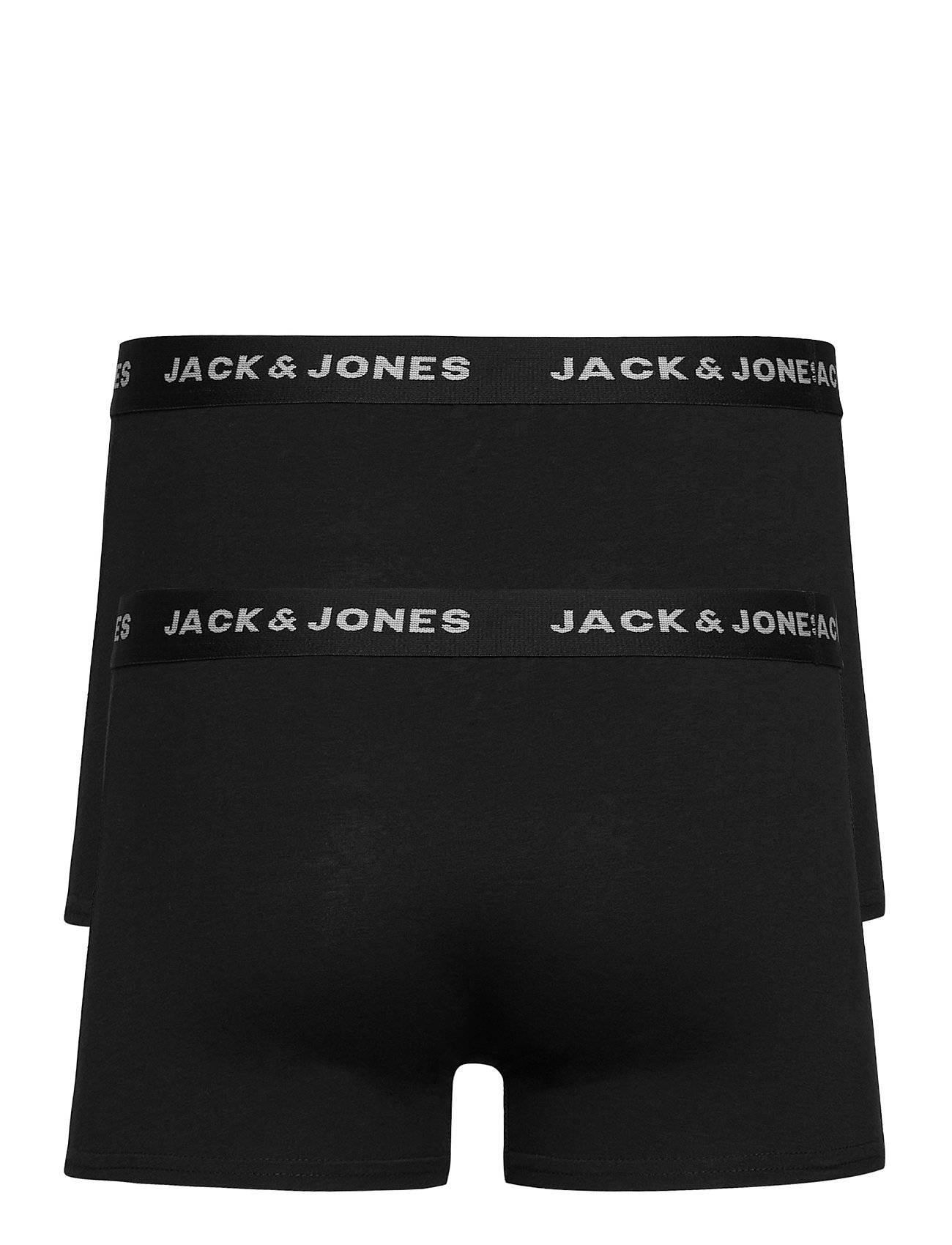 Jack & Jones - JACJON TRUNKS 2 PACK NOOS - zemākās cenas - black - 1