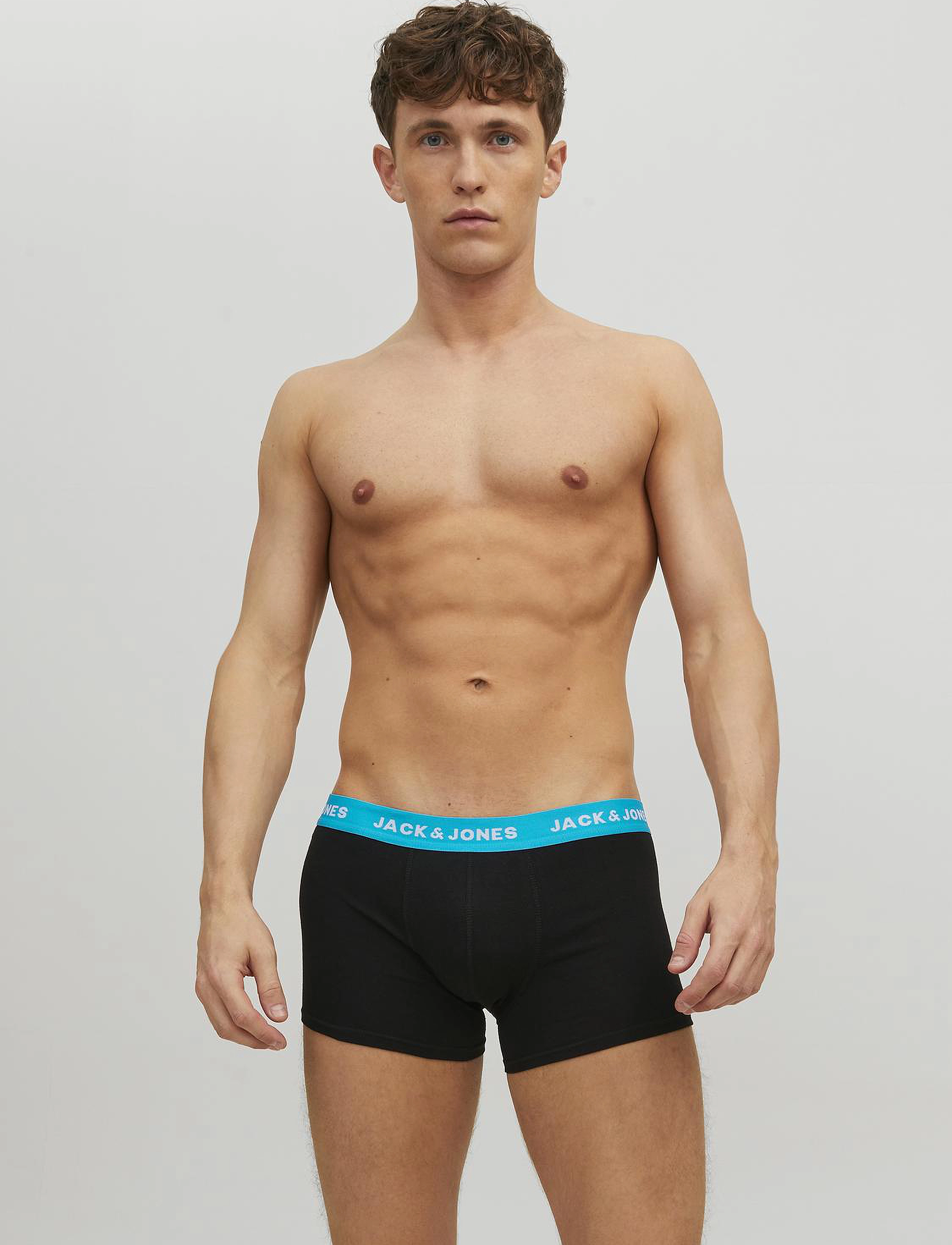 Jack & Jones Jacrich Trunks 2 Pack Noos, Mænd, 2-Pak Trunks, Blå, Str: XXL