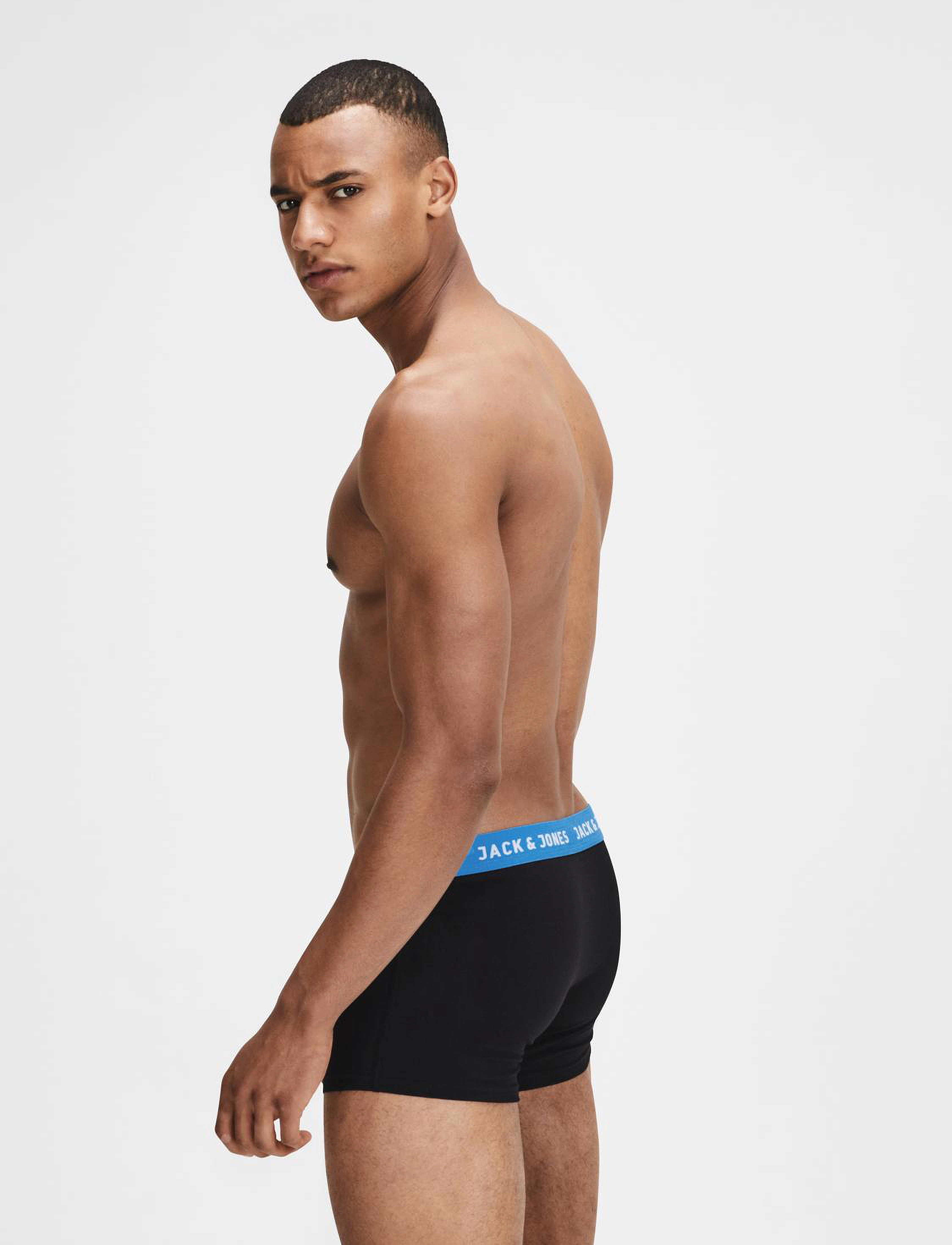 Jack & Jones JACRICH TRUNKS 2 PACK NOOS - Meestele - SURF THE WEB / blue