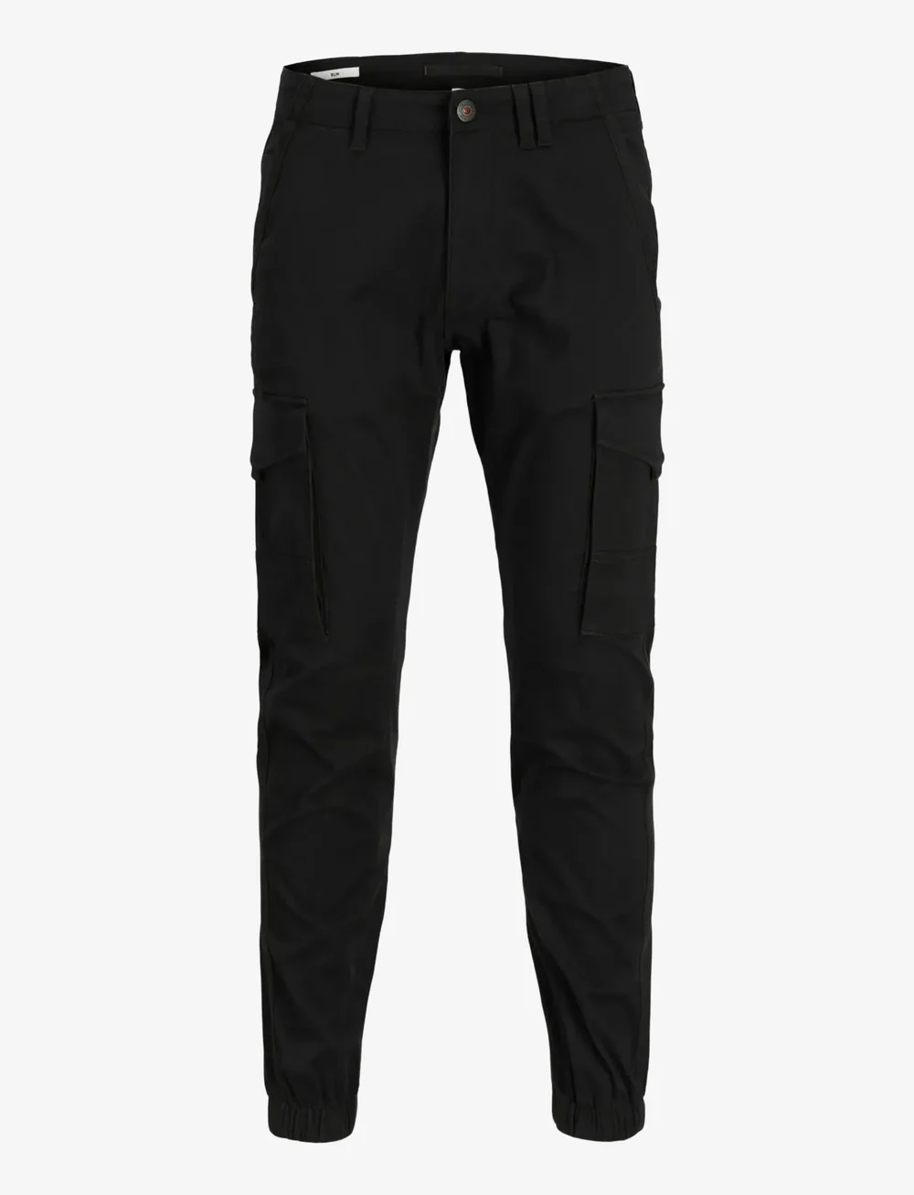 Jack & Jones - JPSTPAUL FLAKE CARGO NOOS - cargobroeken - black - 1