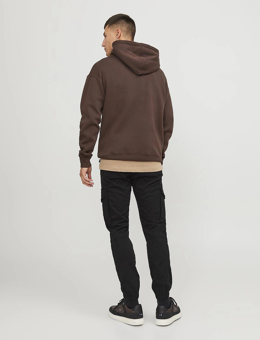 Jack & Jones - JPSTPAUL FLAKE CARGO NOOS - cargobroeken - black - 3