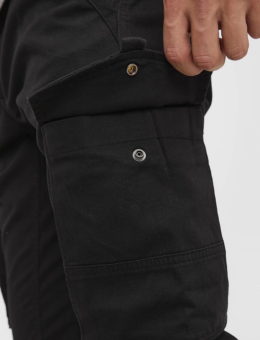 Jack & Jones - JPSTPAUL FLAKE CARGO NOOS - cargobroeken - black - 4