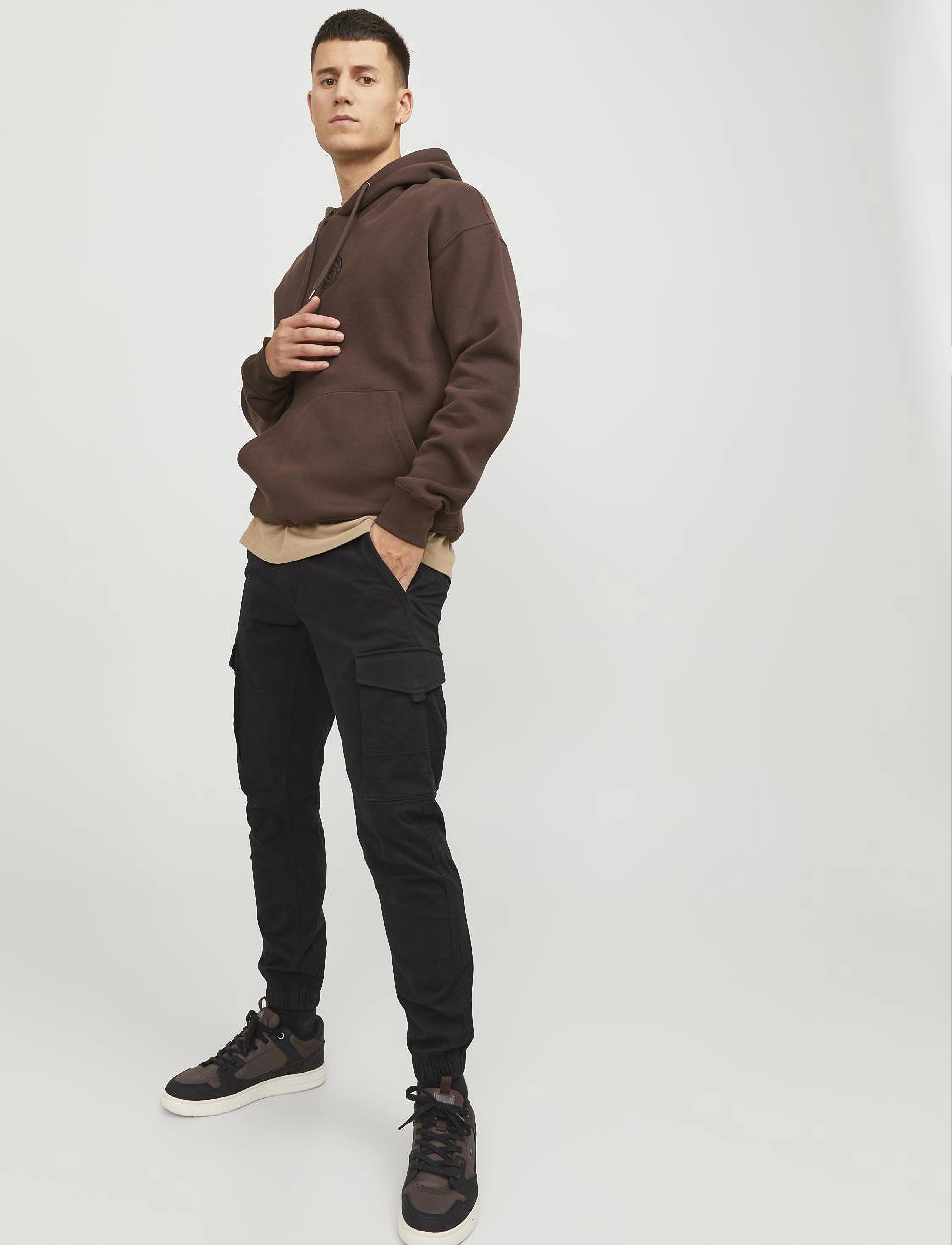 JACK & JONES Cargopants JJIPAUL cargobyxor herr – bild 10