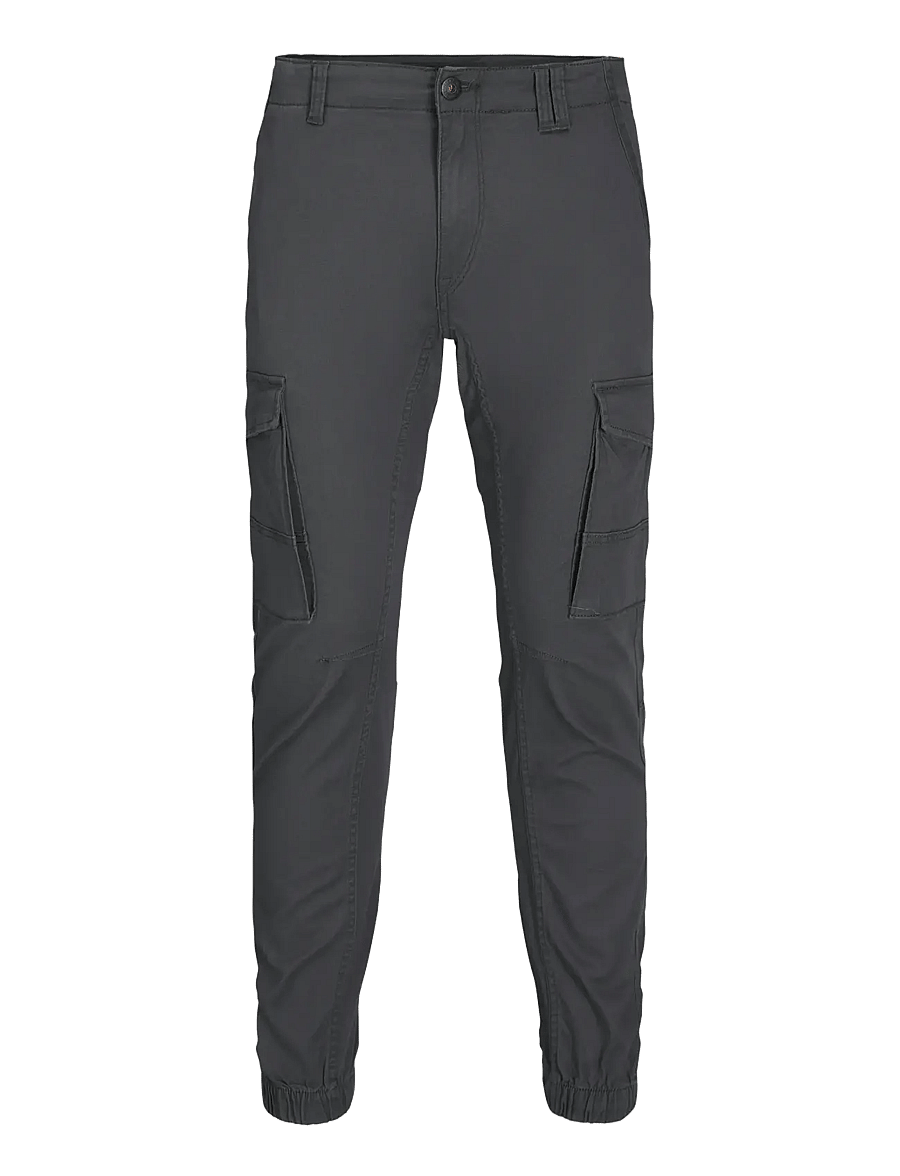 Jack & Jones - JPSTPAUL FLAKE CARGO ASPHALT NOOS - bojówki - asphalt - 1