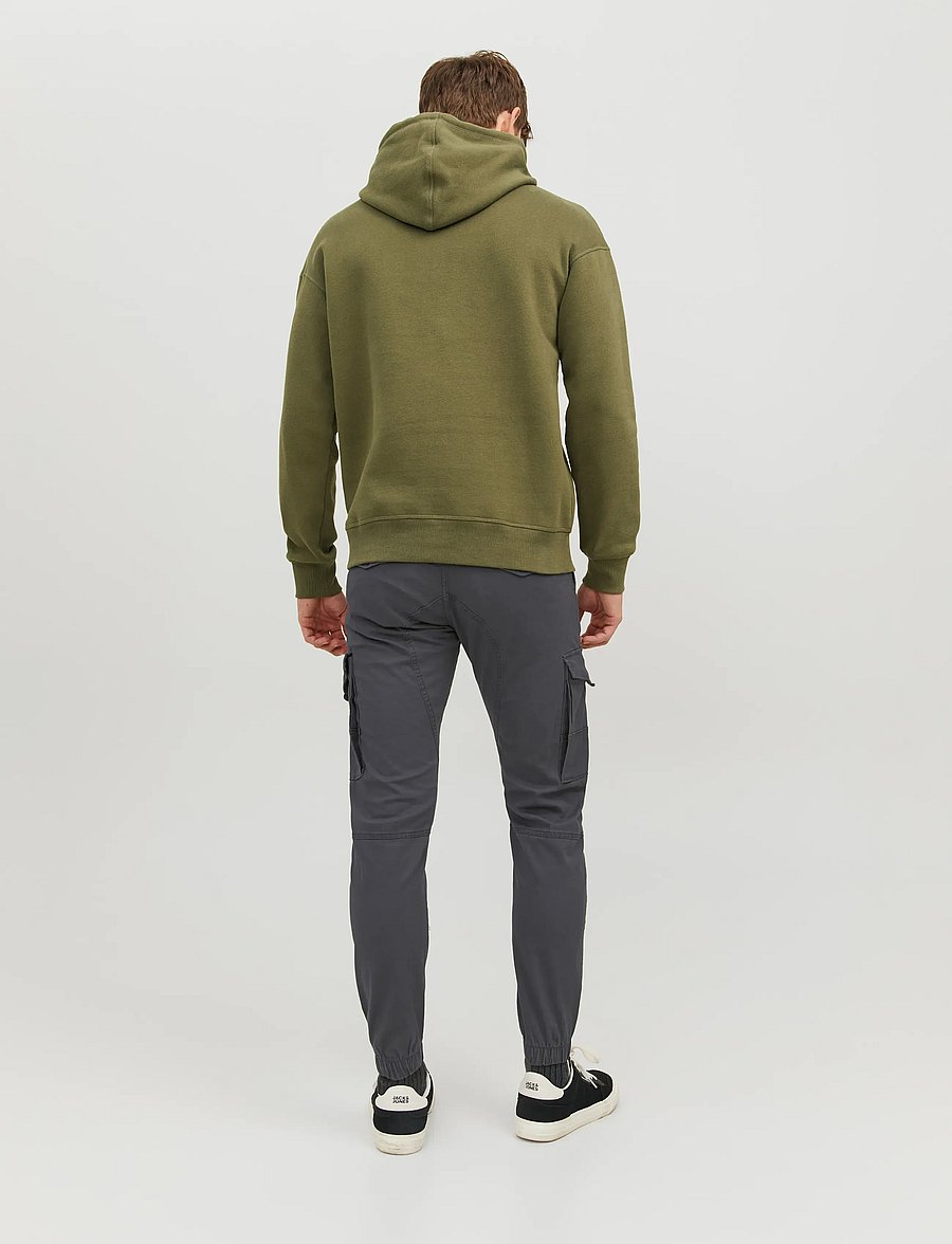 Jack & Jones - JPSTPAUL FLAKE CARGO ASPHALT NOOS - pantalon cargo - asphalt - 3