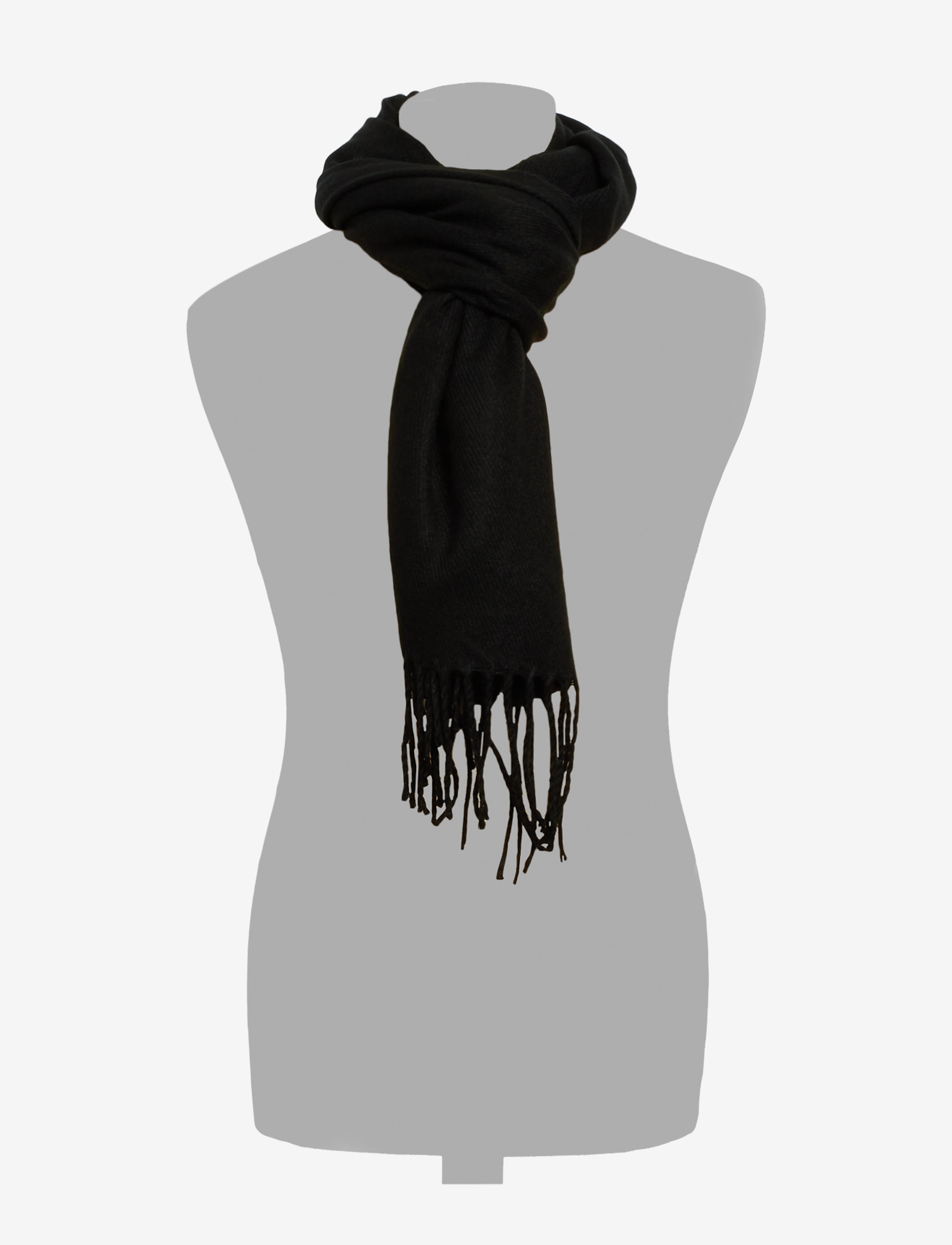 Jack & Jones - JACSOLID WOVEN SCARF SN - accessoires - black - 2