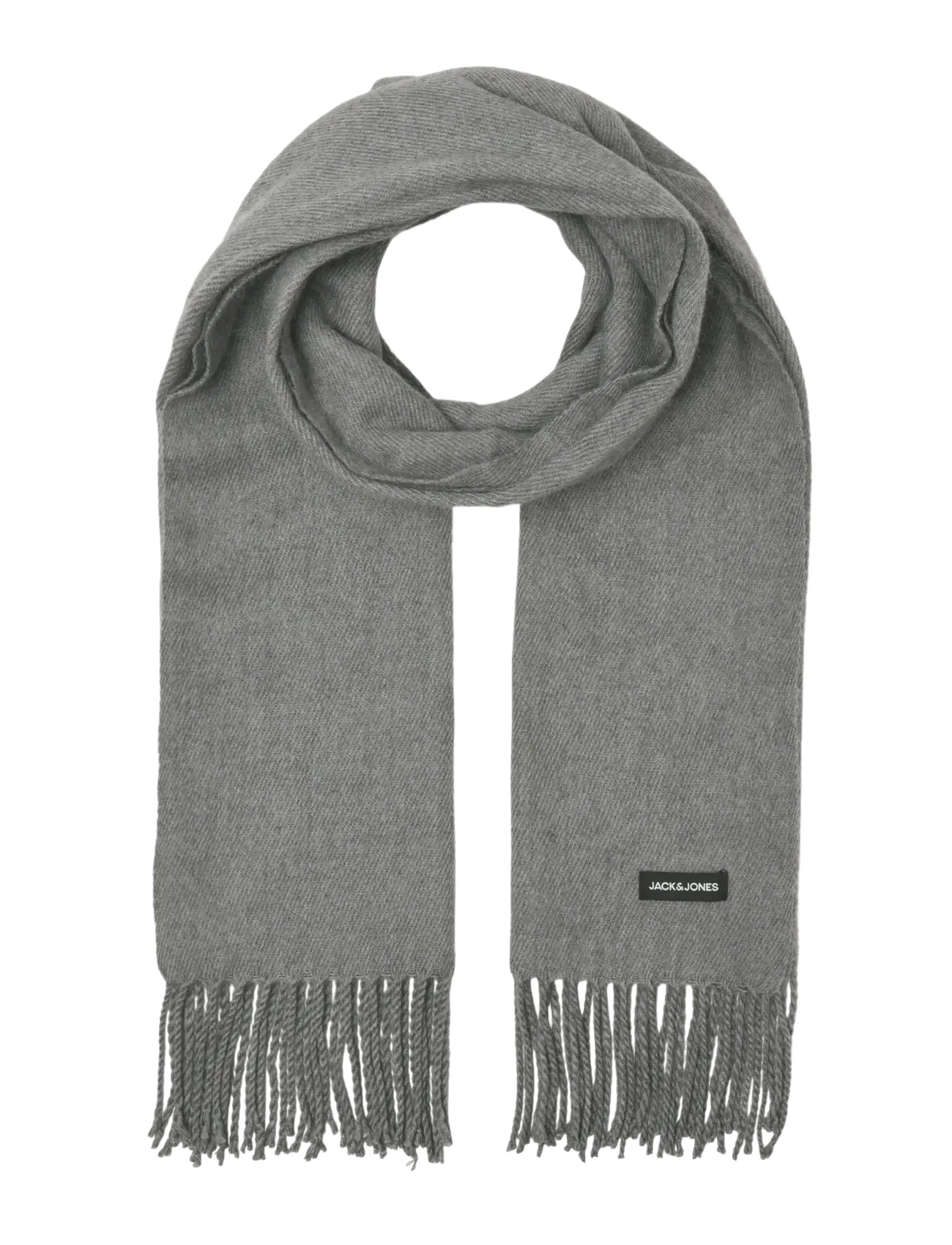 Jack & Jones - JACSOLID WOVEN SCARF SN - grey melange - 1