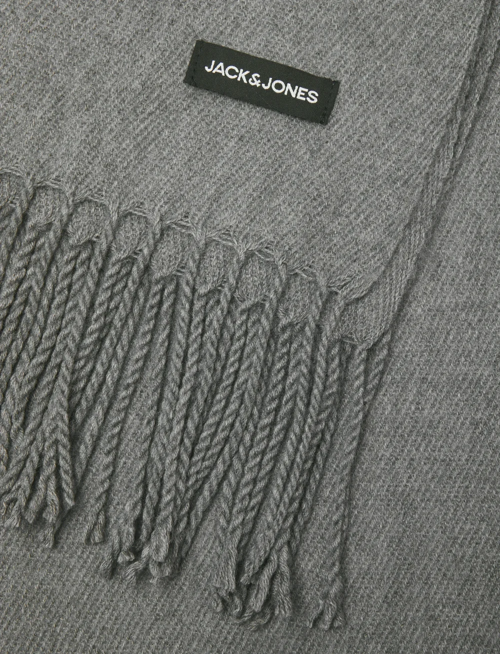 Jack & Jones - JACSOLID WOVEN SCARF NOOS - halsdukar - grey melange - 3
