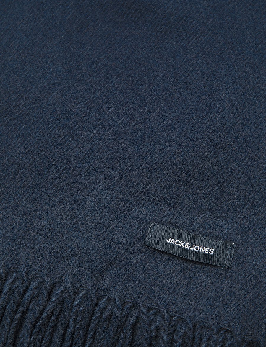 Jack & Jones - JACSOLID WOVEN SCARF SN - winterschals - navy blazer - 5