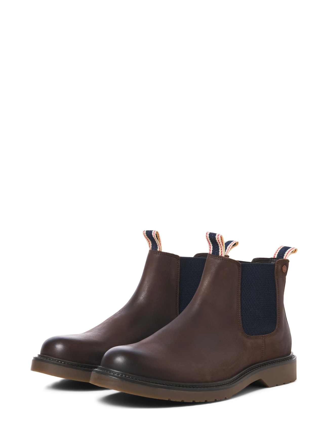 Jack & Jones - JFWLEYTON LEATHER SN - chelsea-saapad - brown stone - 4