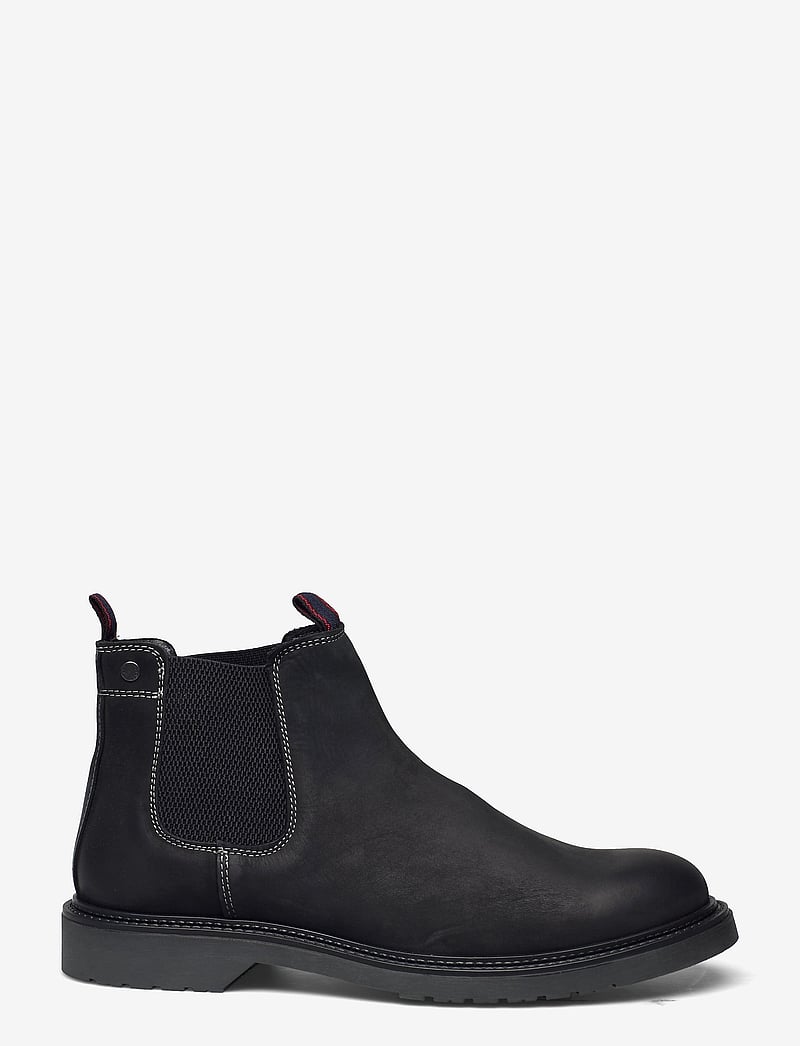 Jack & Jones - JFWLEYTON LEATHER SN - chelsea boots - pirate black - 3