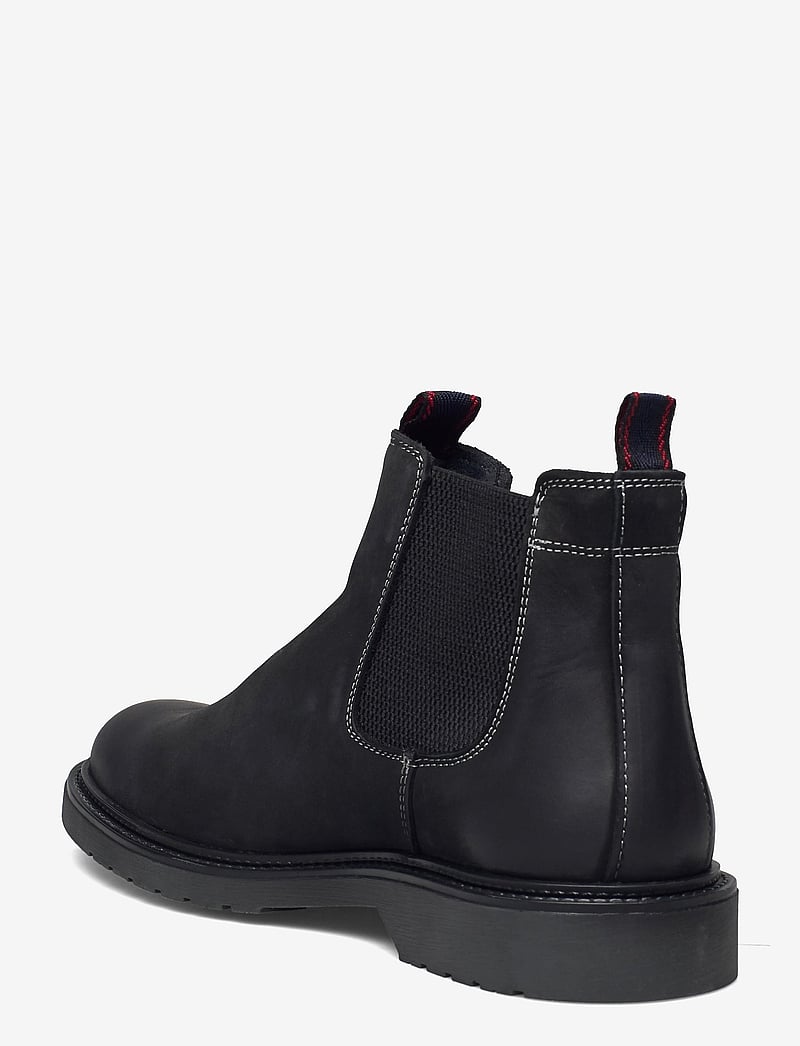 Jack & Jones - JFWLEYTON LEATHER SN - chelsea boots - pirate black - 4
