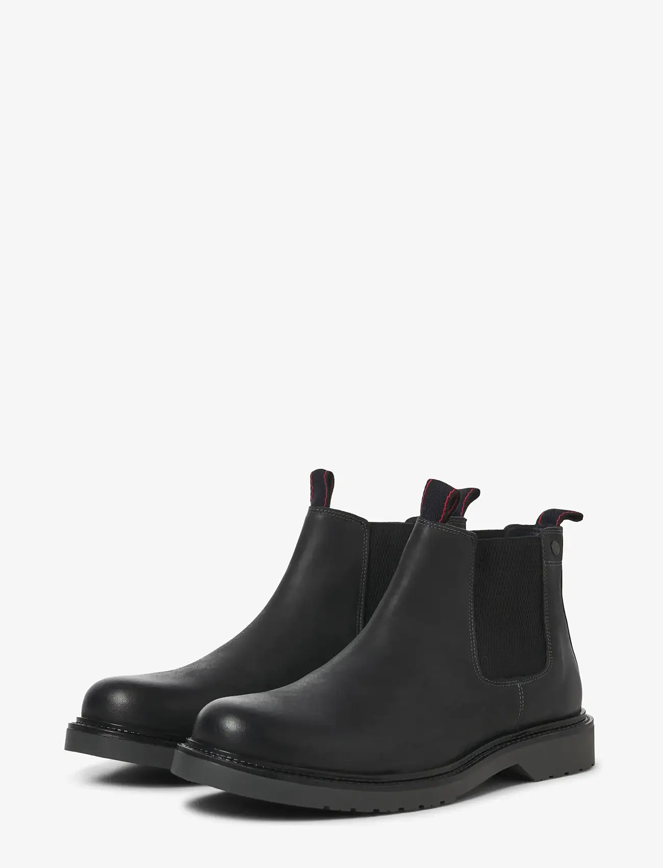Jack & Jones - JFWLEYTON LEATHER - pirate black - 4