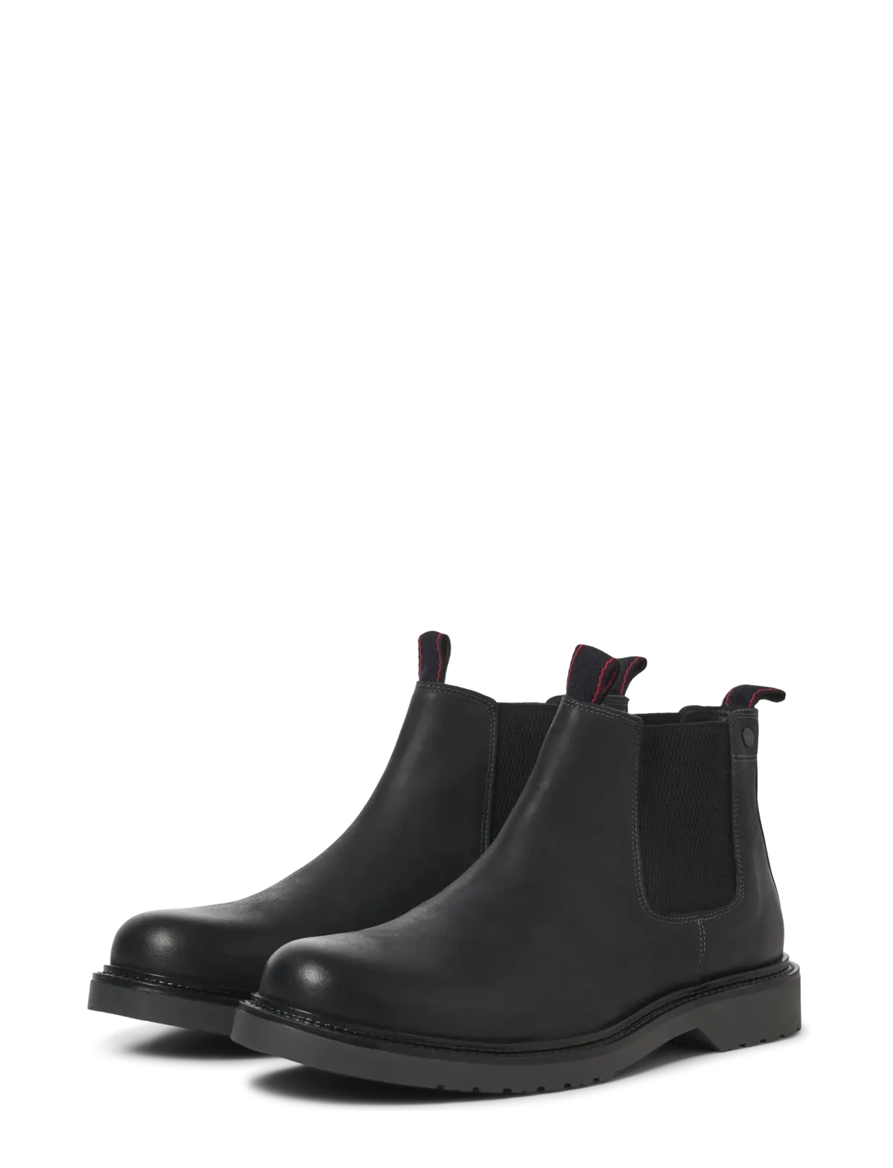 Jack & Jones - JFWLEYTON LEATHER - pirate black - 4