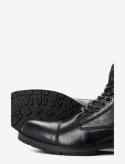 Jack & Jones - JFWALBANY LEATHER ANTHRACITE SN - lace ups - anthracite - 4