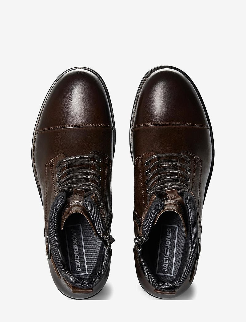 Jack & Jones Chukka Boots Uomo - Pelle Bovina, Suola Gomma, Design Casual, Colore Anthracite - Foto 2