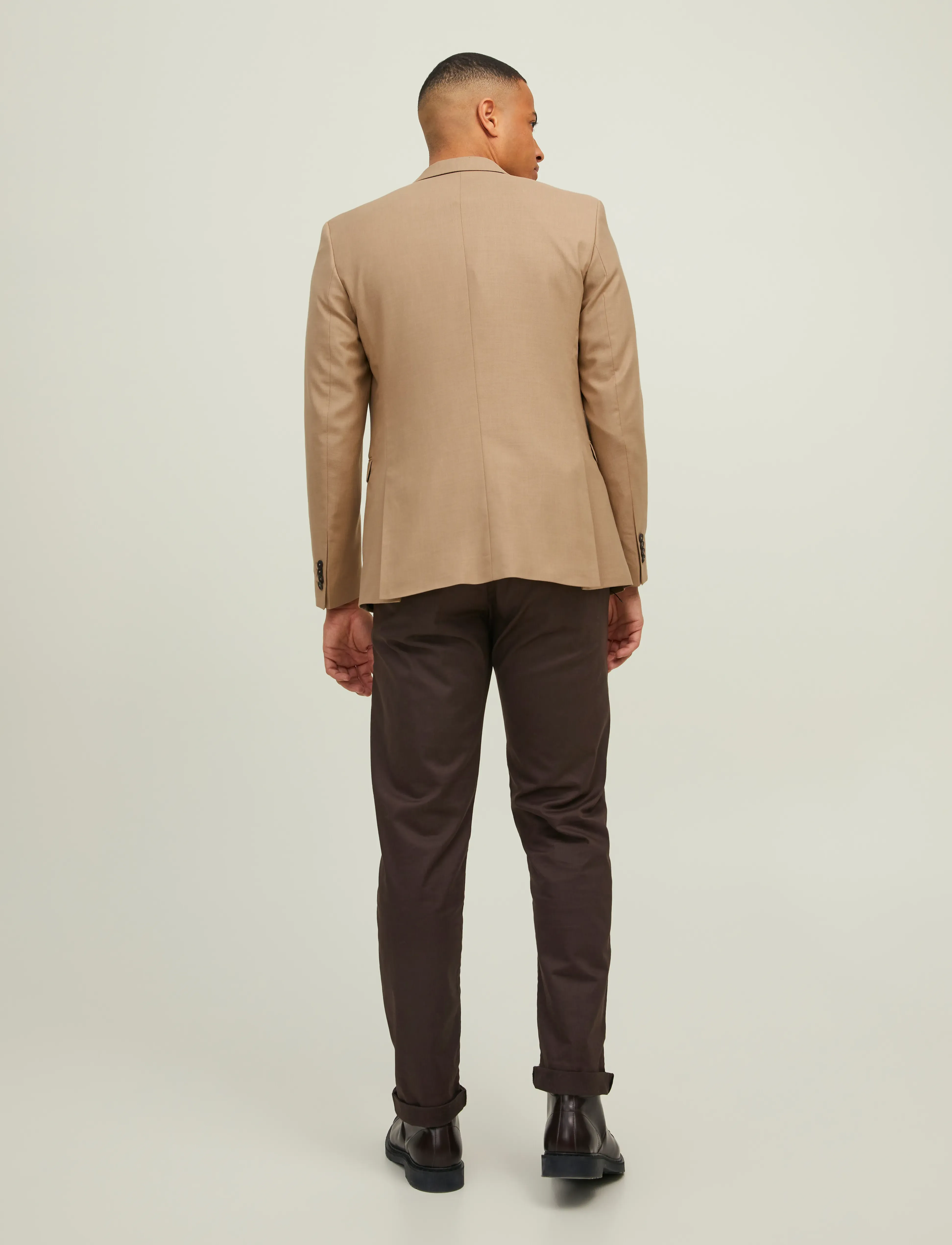Jack & Jones - JPRSOLARIS BLAZER NOOS - enkeltradede blazere - curds & whey - 3