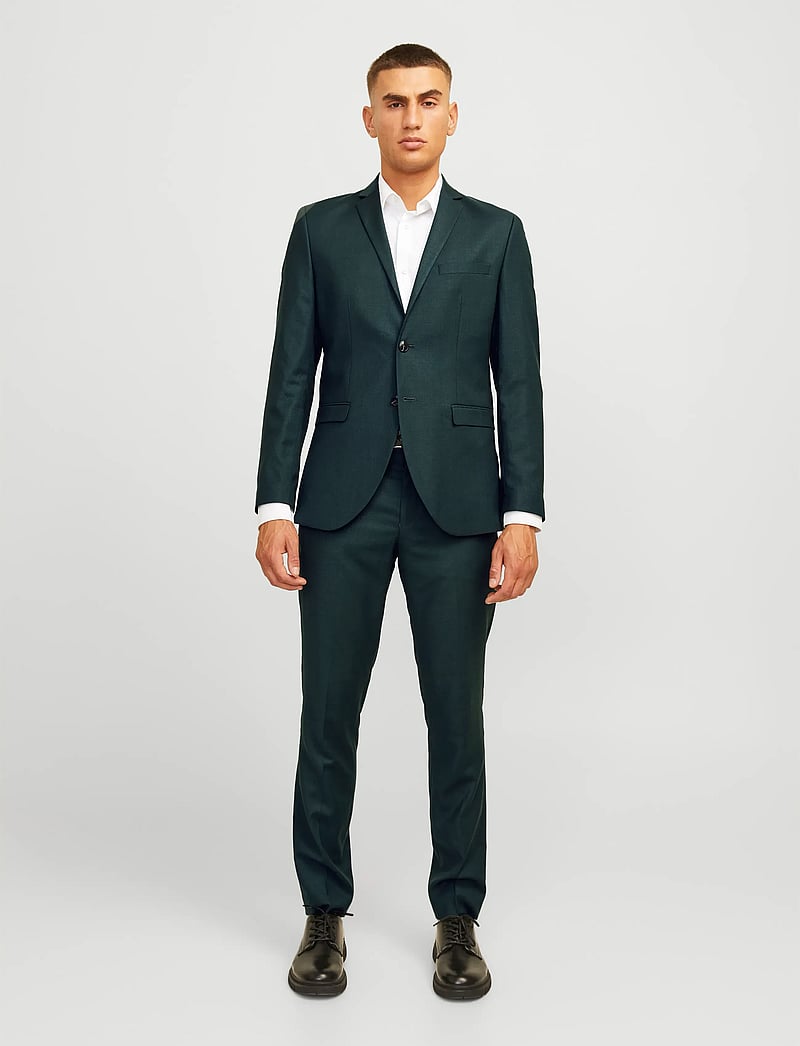Jack & Jones - JPRSOLARIS BLAZER NOOS - enkeltkneppede blazere - darkest spruce - 3