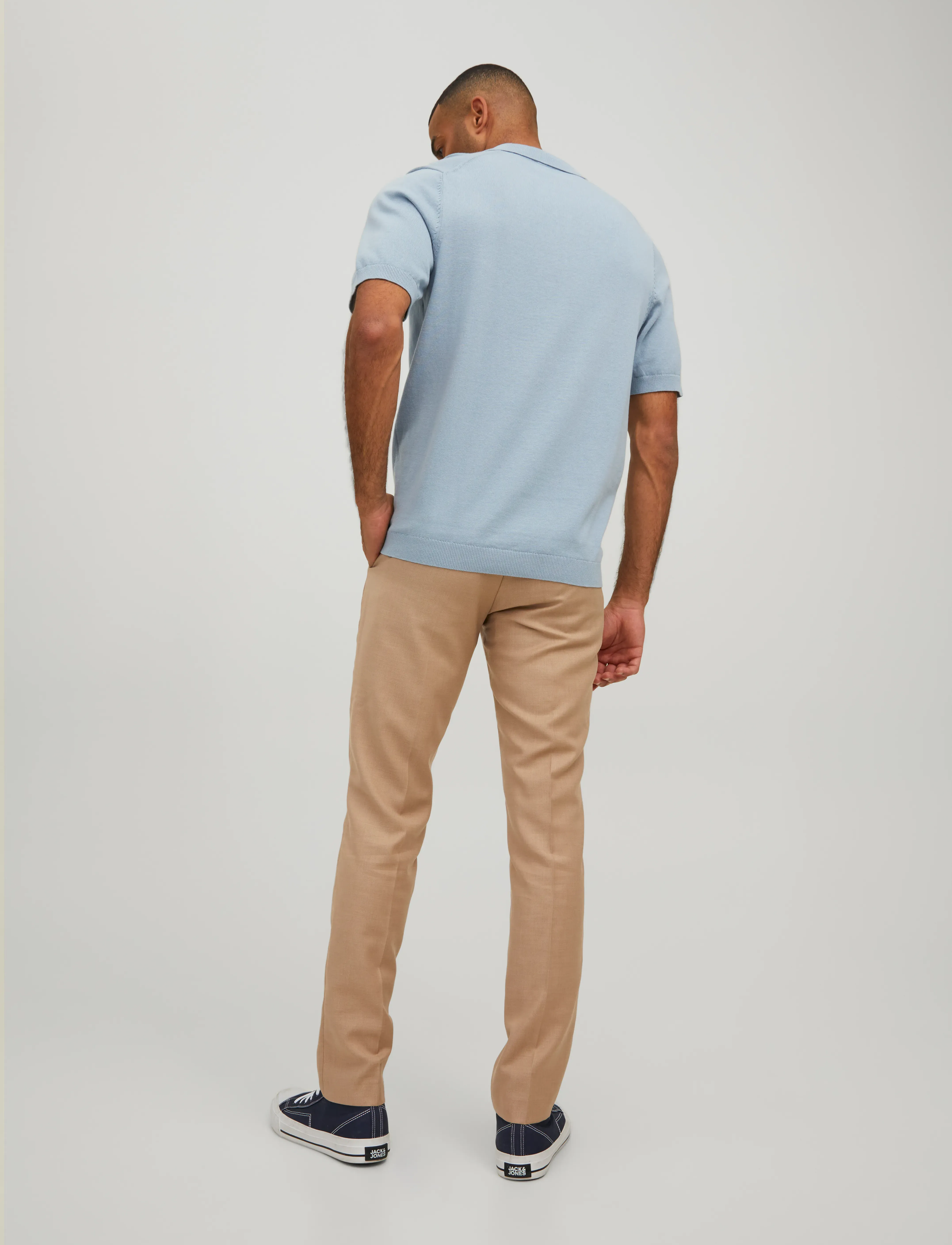 Jack & Jones - JPRSOLARIS TROUSER NOOS - herren - curds & whey - 3