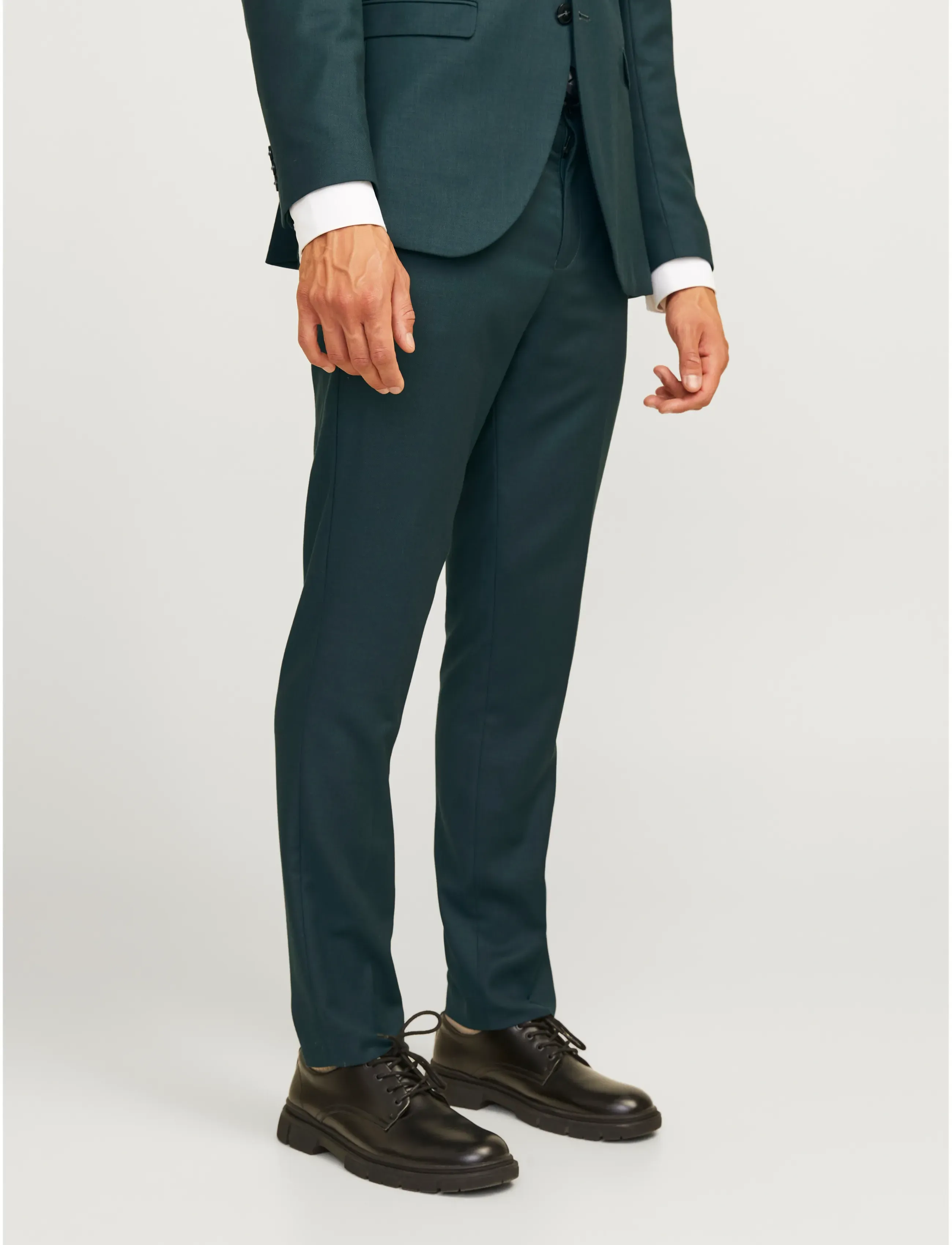 Jack & Jones JPRSOLARIS TROUSER NOOS - Formelle Hosen - DARKEST SPRUCE / green