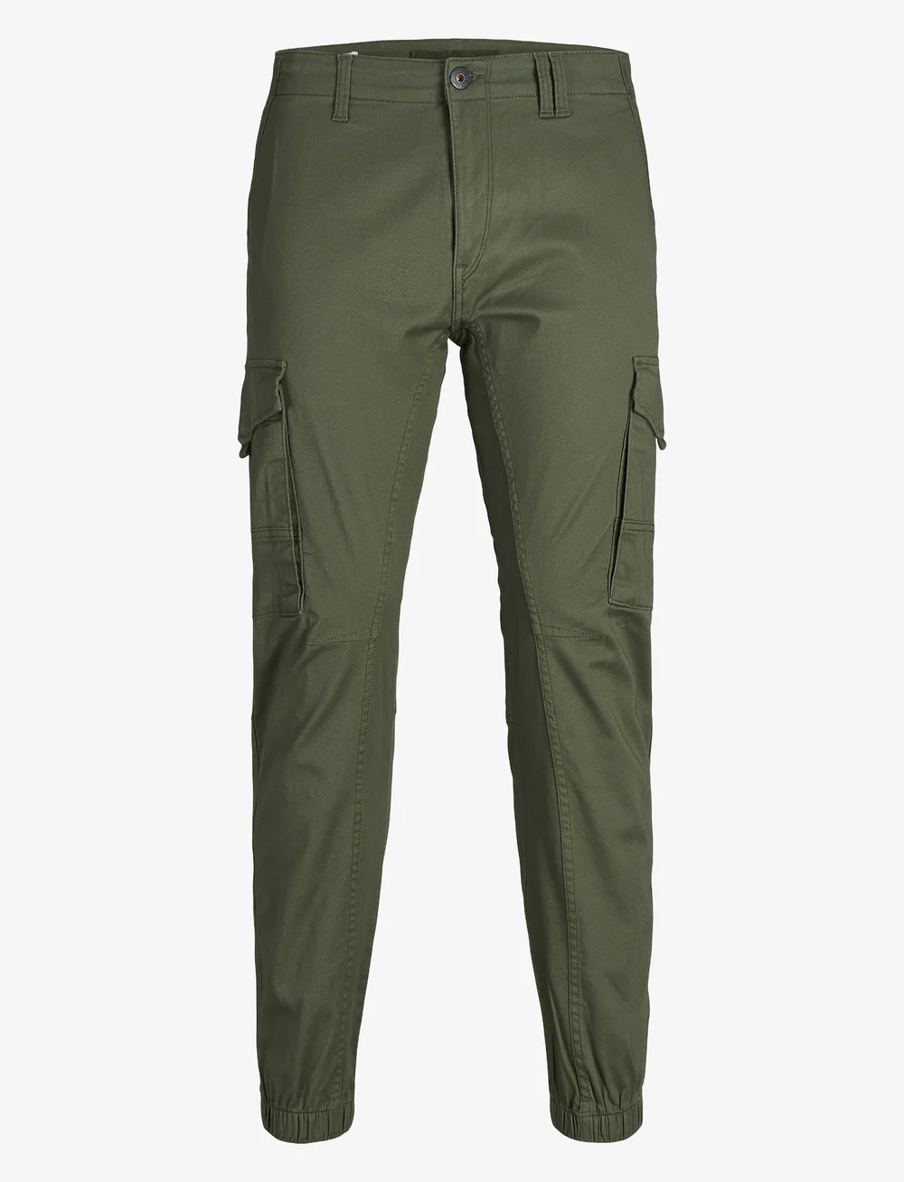 Jack & Jones - JPSTPAUL FLAKE CARGO OLIVE NIGHT NOOS - cargohose - olive night - 1