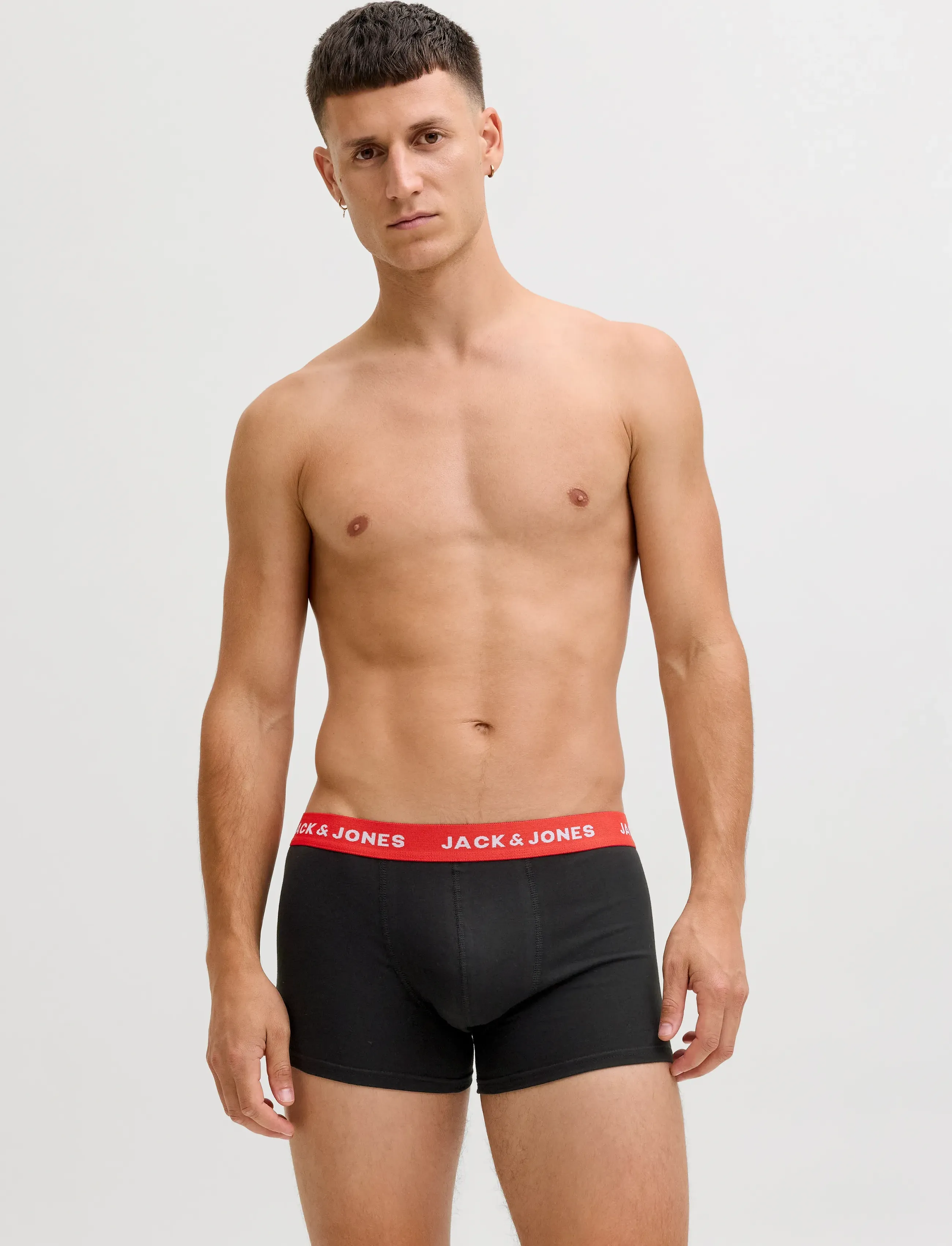 Jack & Jones Jachuey Trunks 5 Pack Noos, M, Black, Undertøj > Boksere, Herre