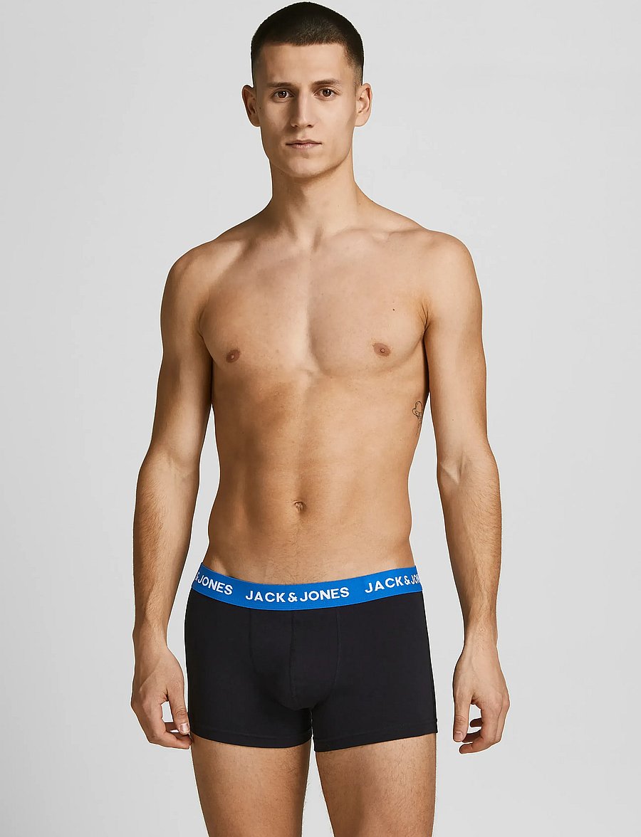 Jack & Jones - JACHUEY TRUNKS 5 PACK NOOS - multipack underpants - electric blue lemonade - 4