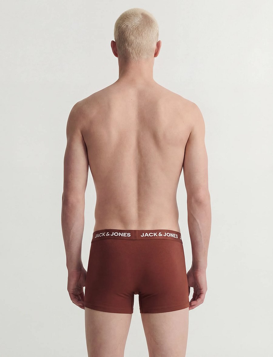 Jack & Jones - JACHUEY TRUNKS 5 PACK NOOS - multipack underpants - rosin - 4