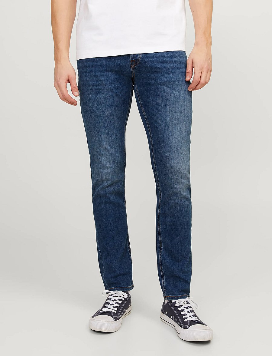 Jack & Jones - JJITIM JJORIGINAL AM 782 50SPS NOOS - kitsad teksad - blue denim - 0