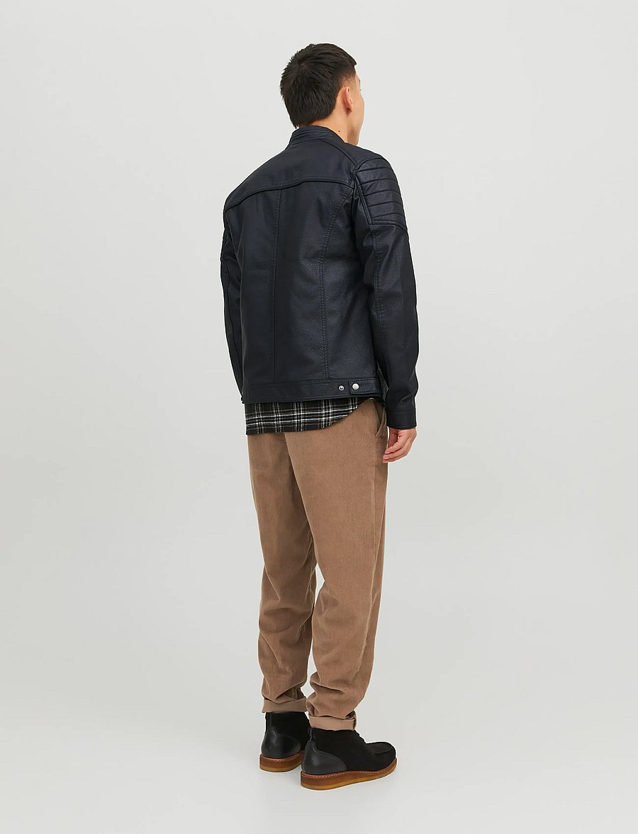 Jack & Jones - JJEROCKY JACKET NOOS - fall jackets - black - 3