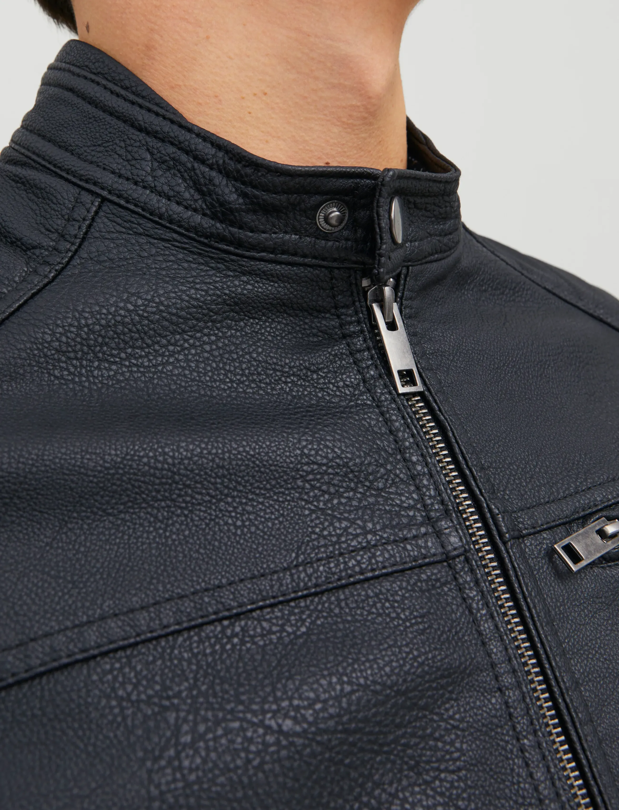 JACK & JONES Jjerocky Jacket Noos skinnjackor herr – bild 6