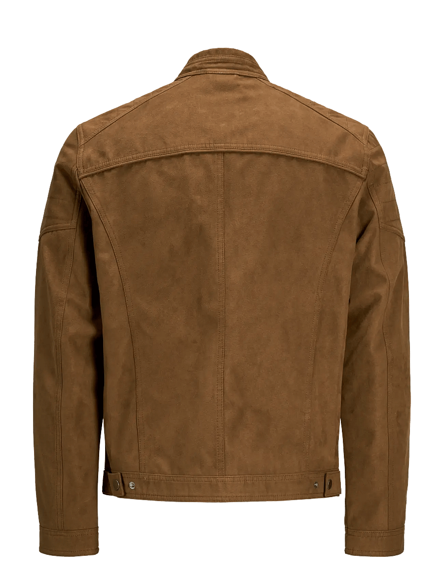 Jack & Jones - JJEROCKY JACKET NOOS - fall jackets - cognac - 2