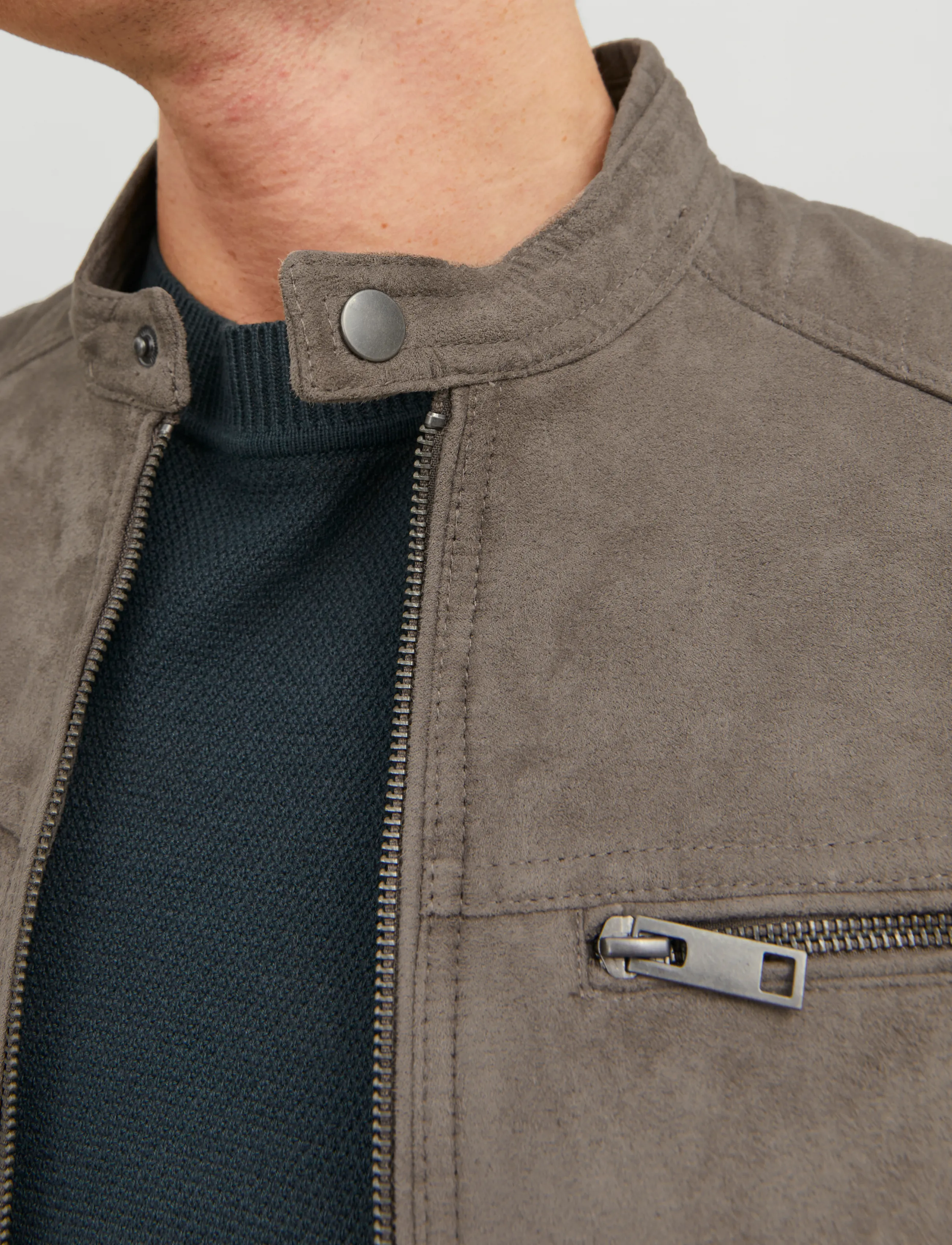 Jack & Jones - JJEROCKY JACKET NOOS - fall jackets - falcon - 4