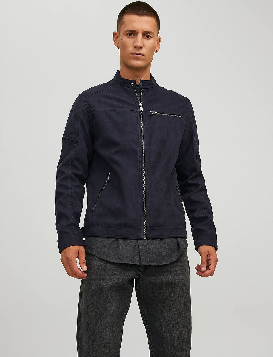 Jack & Jones - JJEROCKY JACKET NOOS - fall jackets - jet black - 0