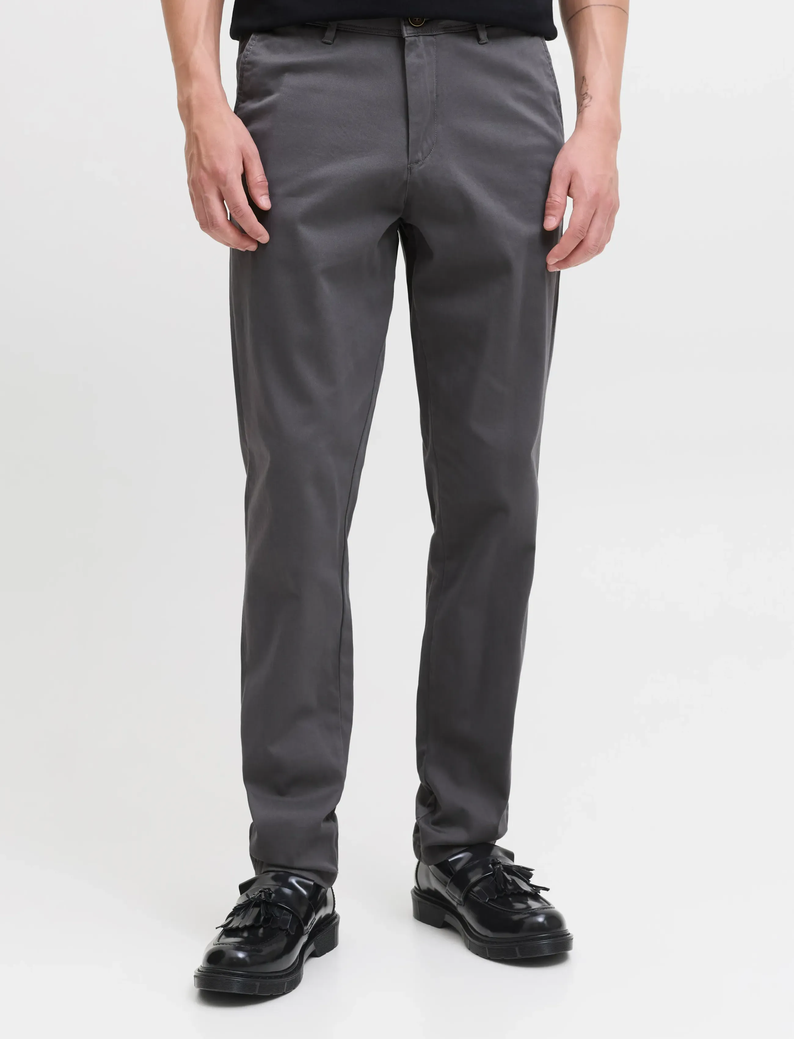Jack & Jones Jpstmarco Bowie Noos, 29 x 32, Grey, Bukser > Chinos, Herre