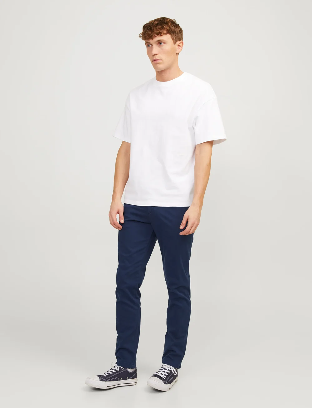 Jack & Jones - JPSTMARCO BOWIE NOOS - chino püksid - navy blazer - 0
