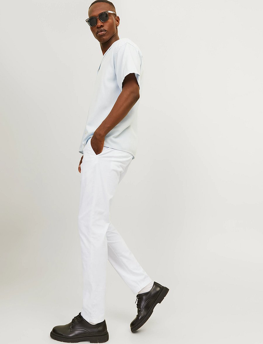 Jack & Jones - JPSTMARCO BOWIE NOOS - chinos - white - 4