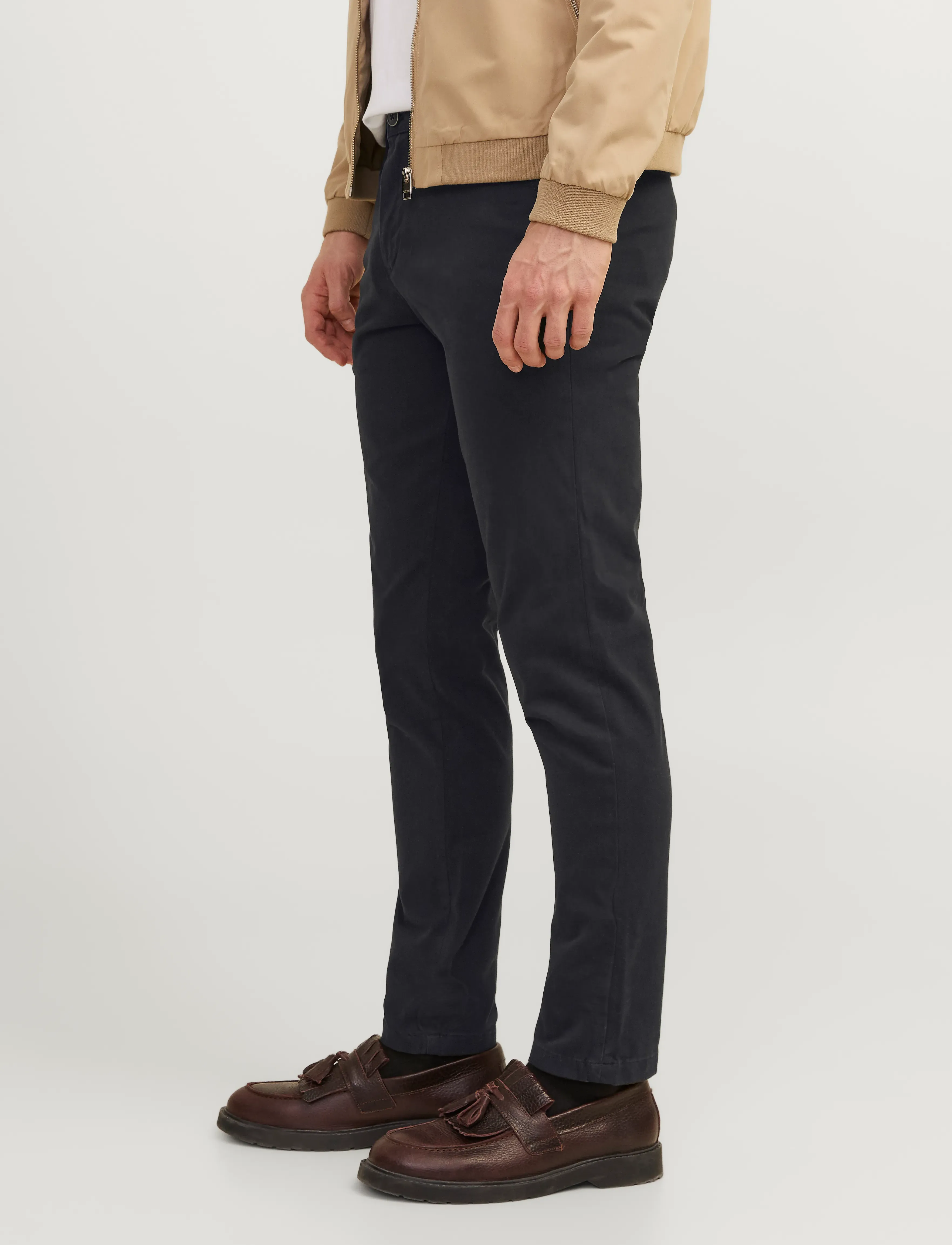 Jack & Jones - JPSTMARCO BOWIE SA BLACK NOOS - chinos - black - 5